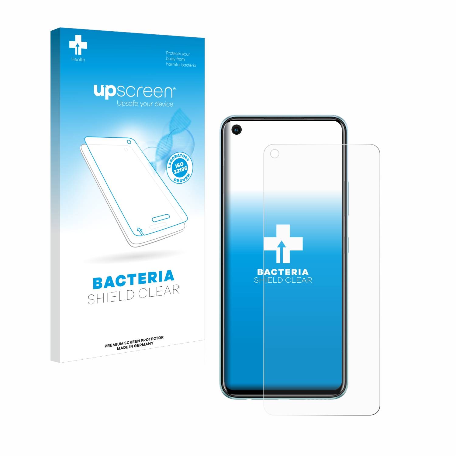 upscreen Bacteria Shield Schutzfolie für Infinix Hot 10 - Antibakteriell