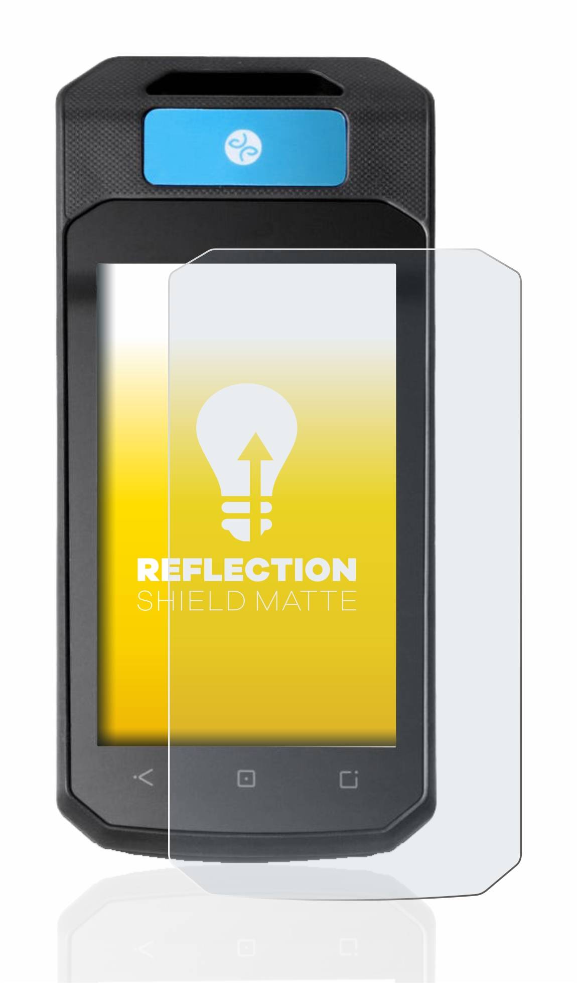 upscreen Reflection Shield Matt Schutzfolie für Accu-Chek Insight mit DBLG1