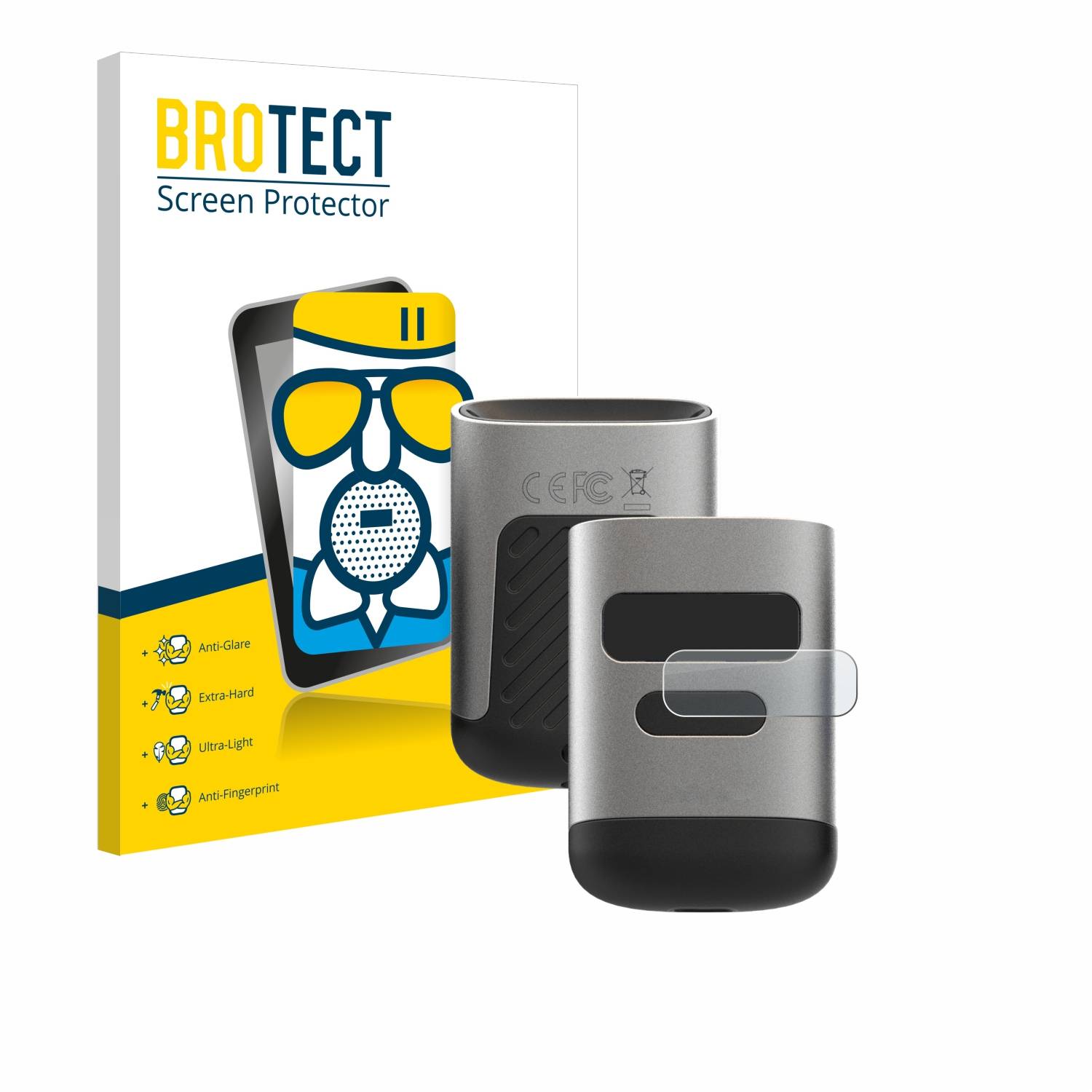 BROTECT AirGlass Matt Glas Panzer Folie für Opticon OPN-6000 (Bildschirm)