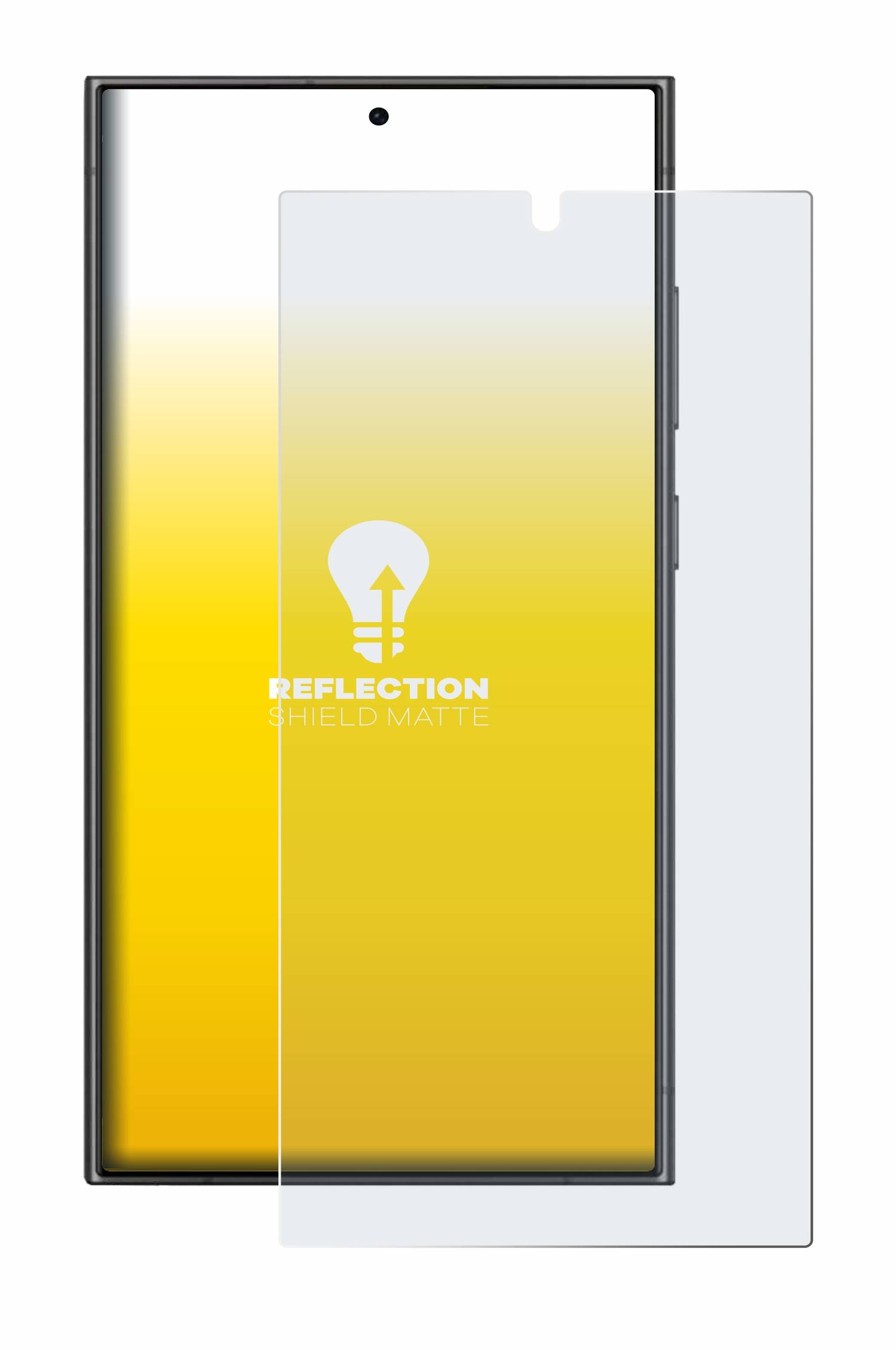 upscreen Reflection Shield Matt Schutzfolie für Samsung Galaxy S24 Ultra (case-friendly)