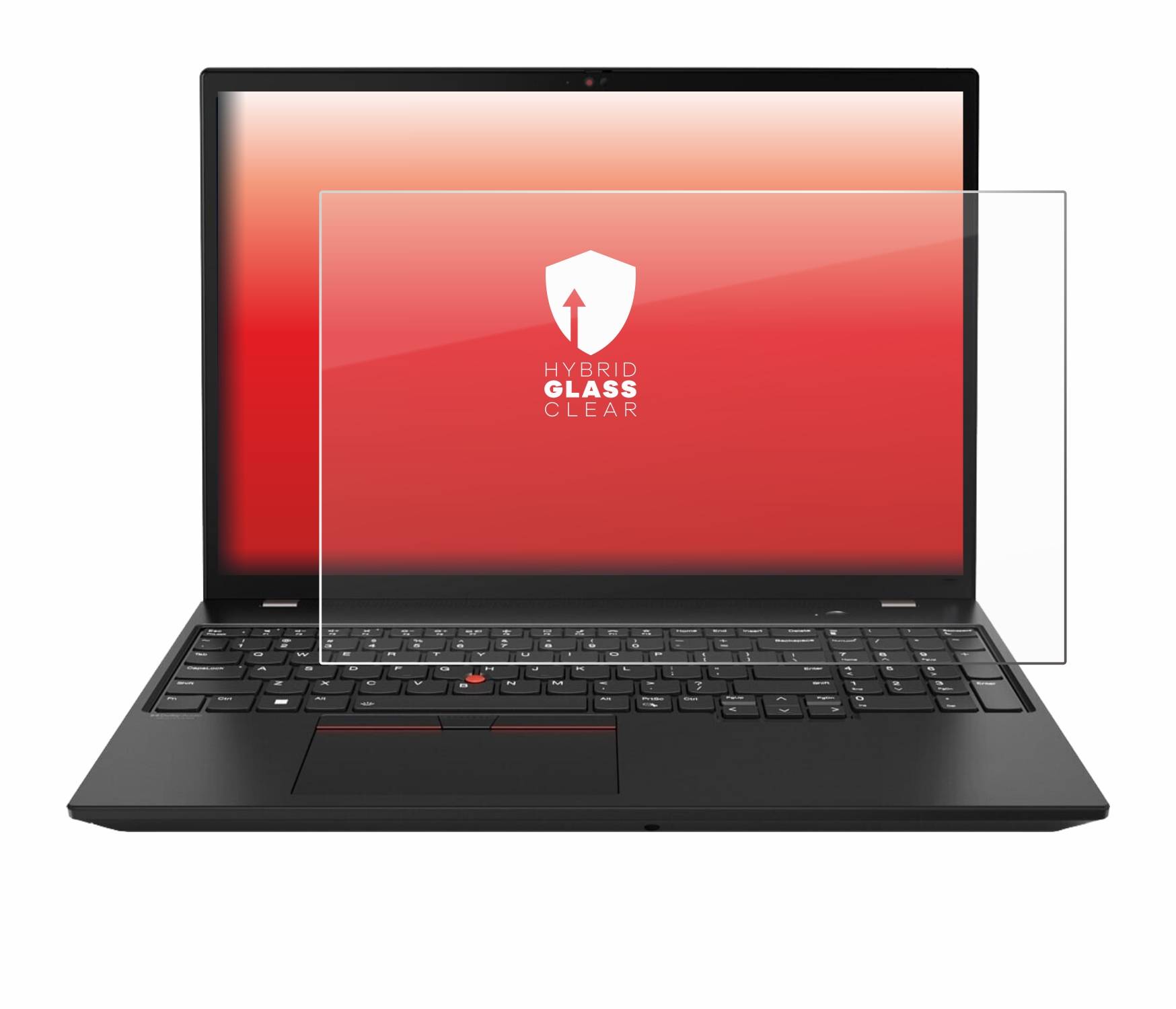 upscreen Hybrid Glas Schutz-Folie für Lenovo ThinkPad P16s Gen 2