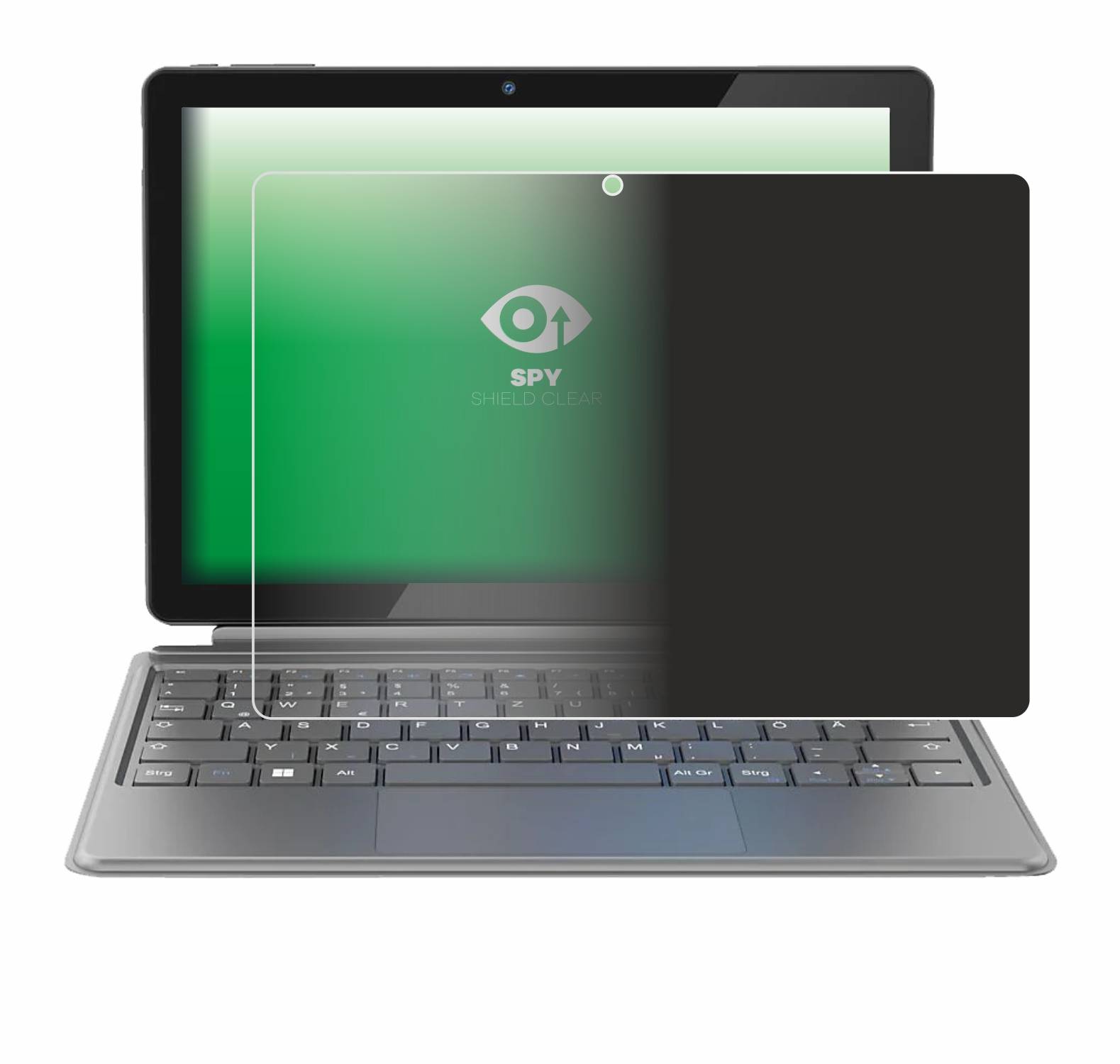 upscreen Spy Shield Sichtschutz-Folie für Peaq PMM T100V