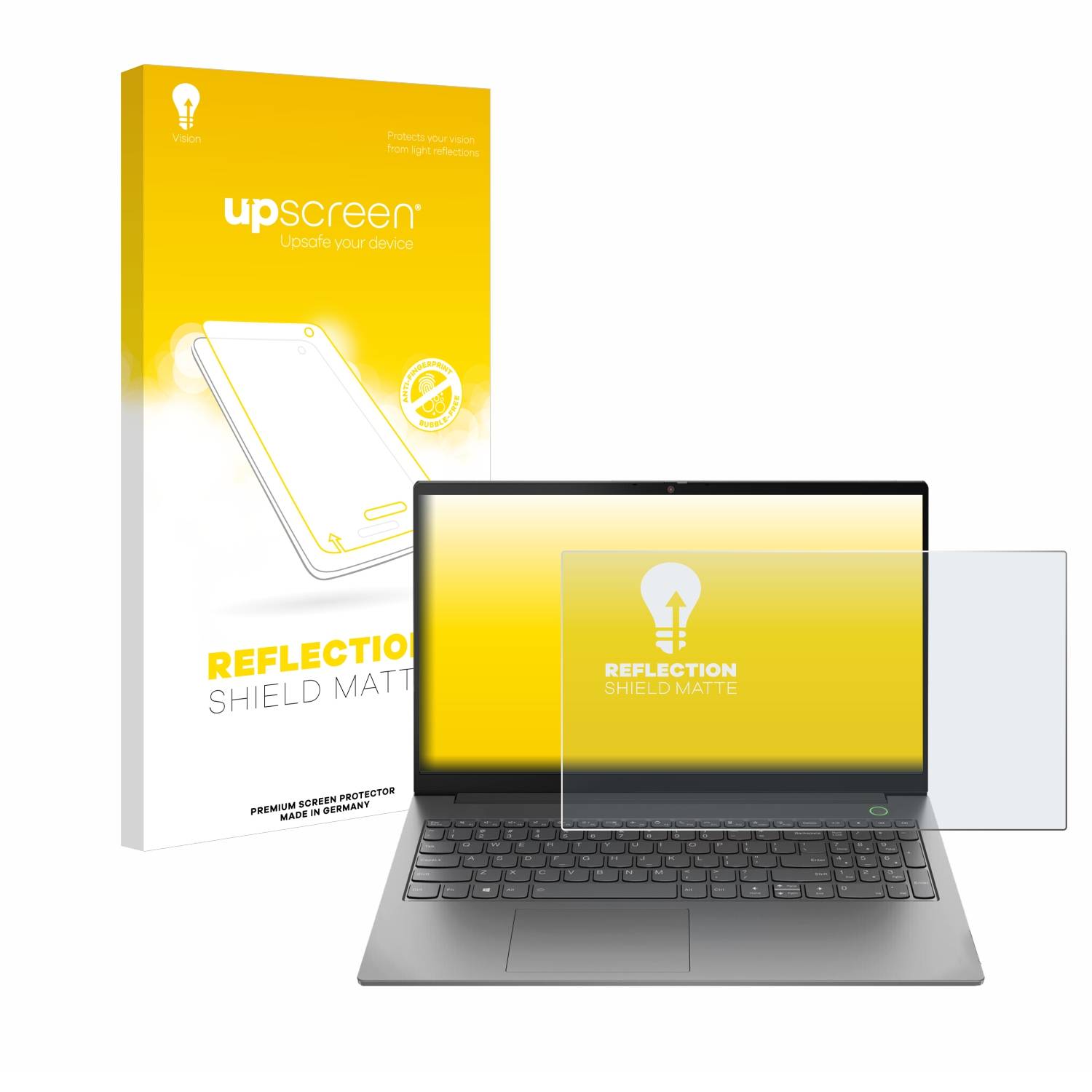 upscreen Reflection Shield Matt Schutzfolie für Lenovo ThinkBook 15 Gen 4