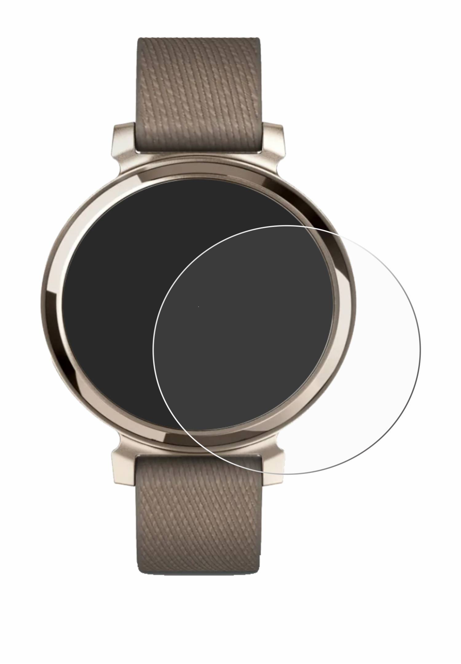 upscreen Bacteria Shield Schutzfolie für Garmin Lily 2 - Antibakteriell