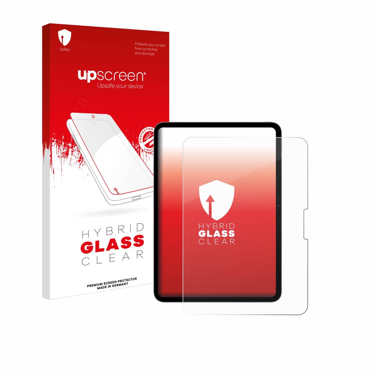 upscreen Hybrid Glas Schutz-Folie für Apple iPad Pro 11 WiFi Cellular 2024