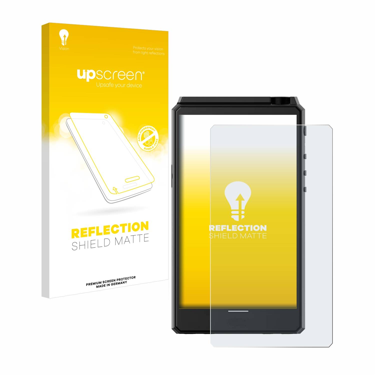 upscreen Reflection Shield Matt Schutzfolie für Hiby R6 III