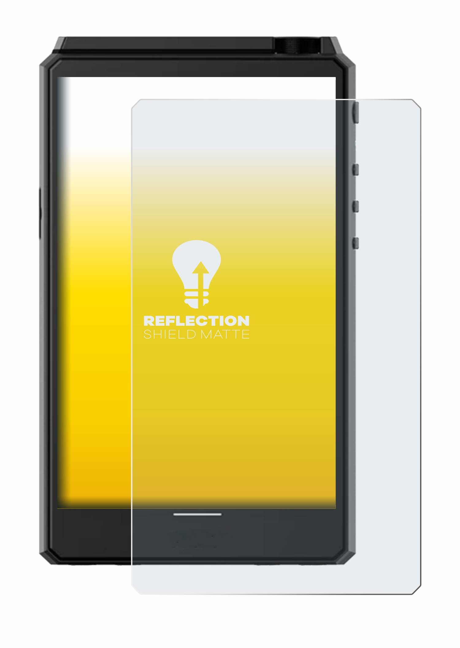 upscreen Reflection Shield Matt Schutzfolie für Hiby R6 III