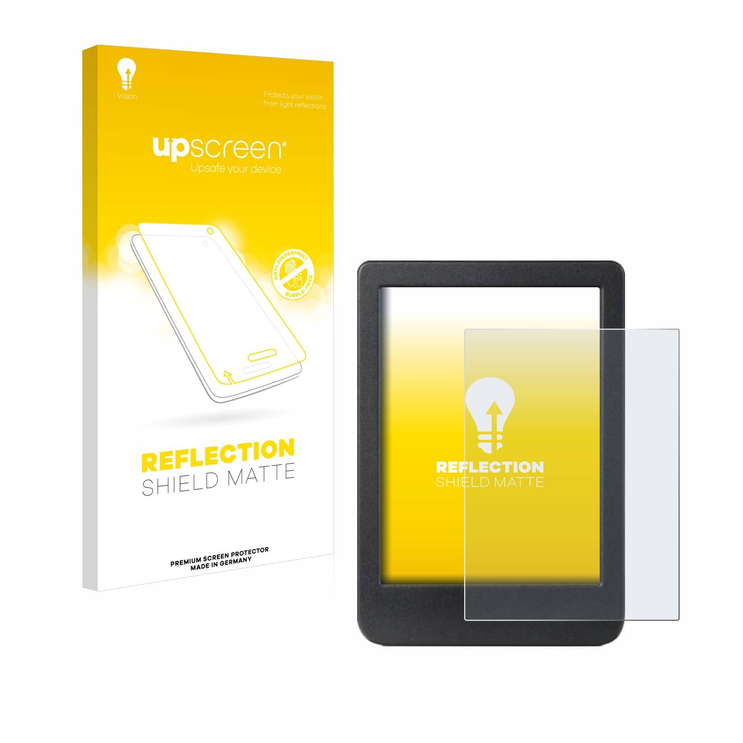 upscreen Schutzfolie für Kobo Clara BW Folie Matt Entspiegelt Anti-Reflex