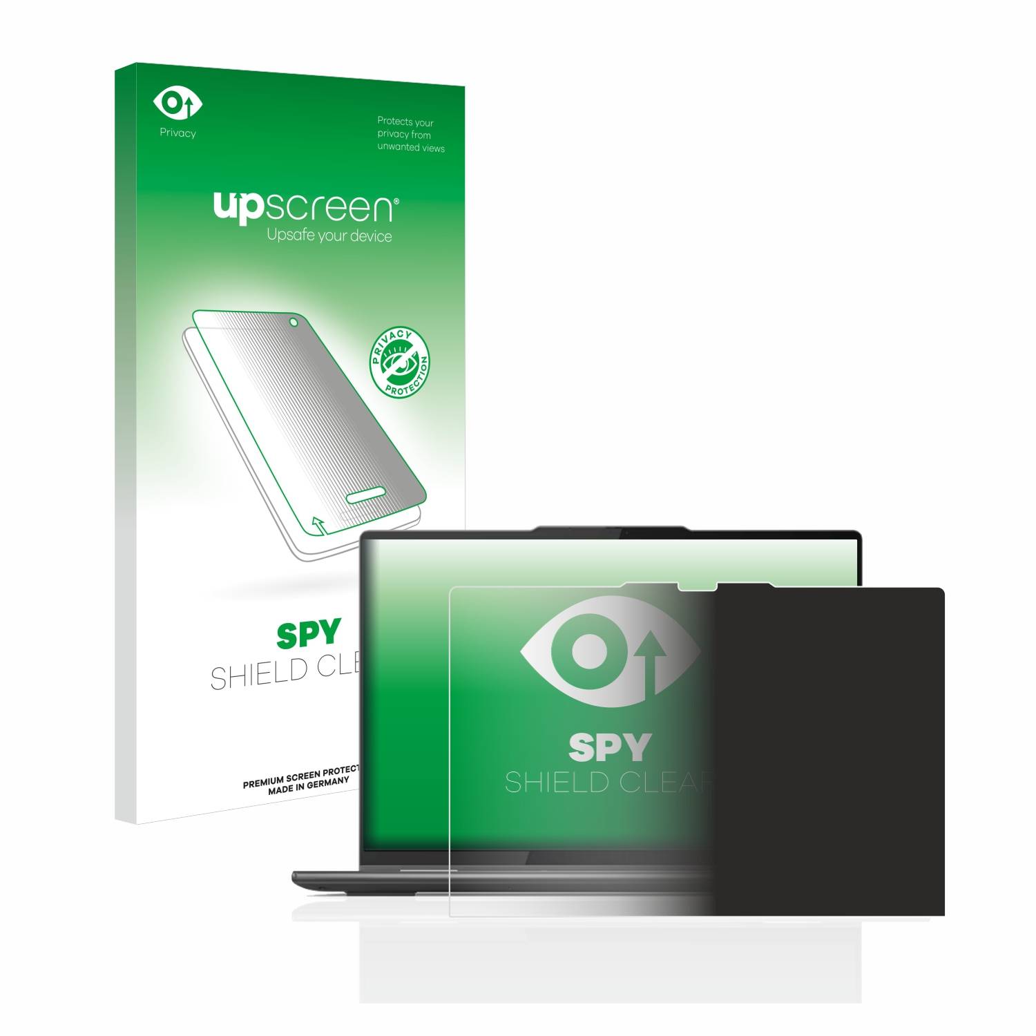 upscreen Spy Shield Sichtschutz-Folie für Lenovo Yoga 7 Gen 8 14