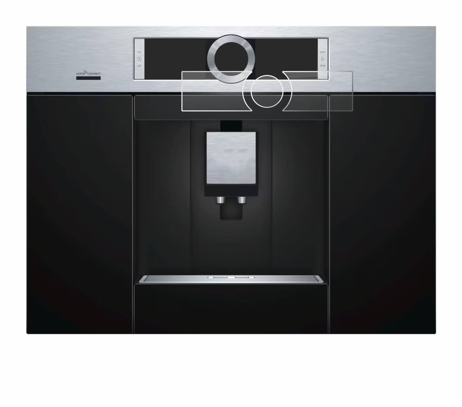 BROTECT AirGlass Glas Panzer-Folie für Bosch Serie 8 CTL636ES6 - Schutzglas