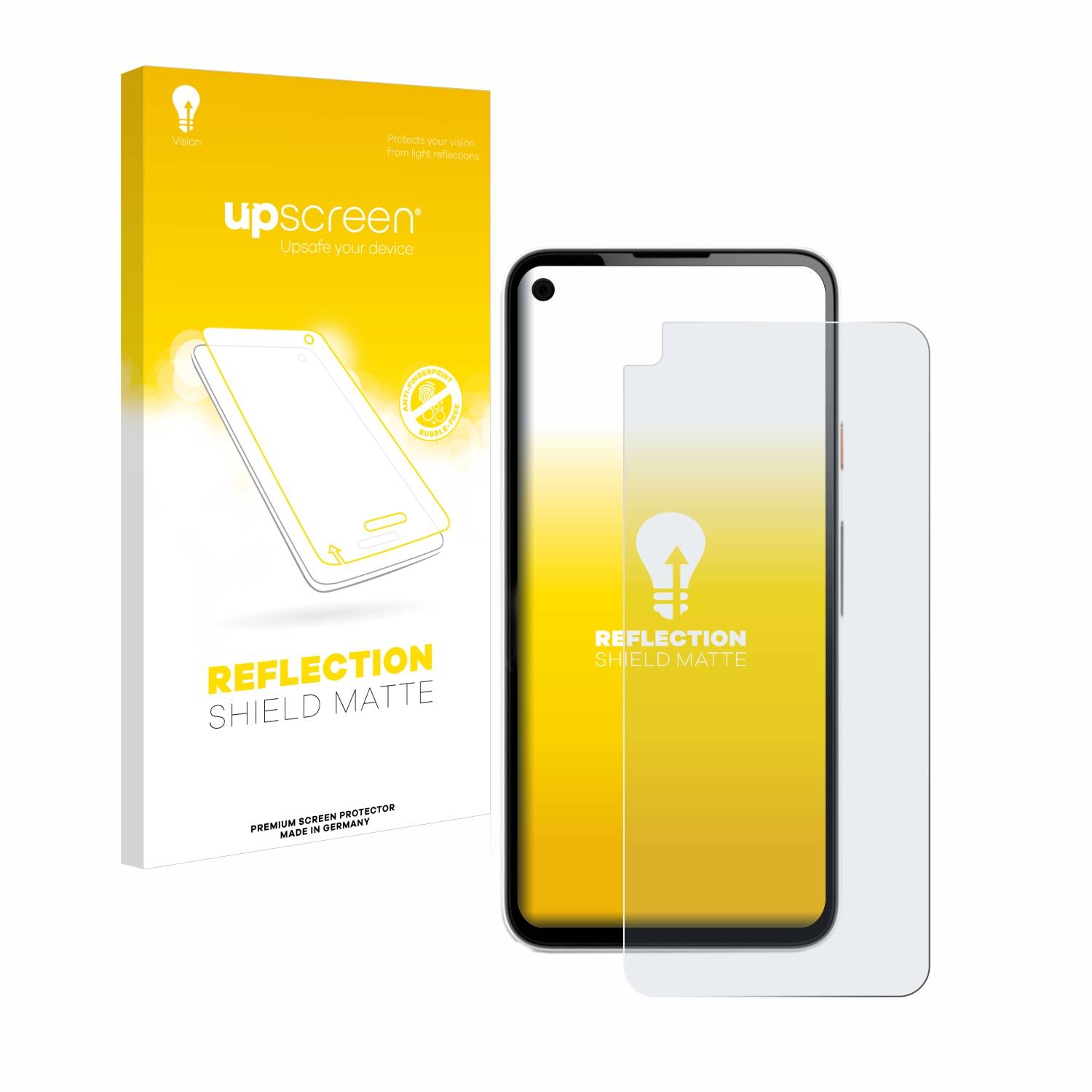 upscreen Reflection Shield Matt Schutzfolie für Google Pixel 4a