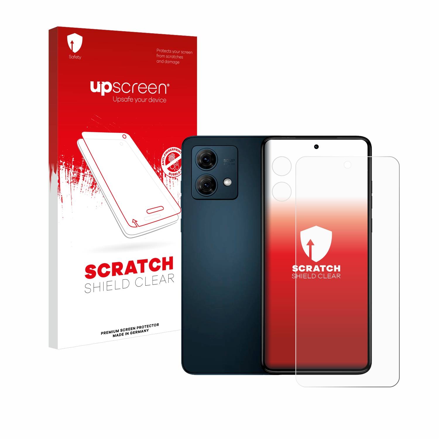 upscreen Scratch Shield Schutzfolie für Motorola Moto G84 (Display+Kamera)