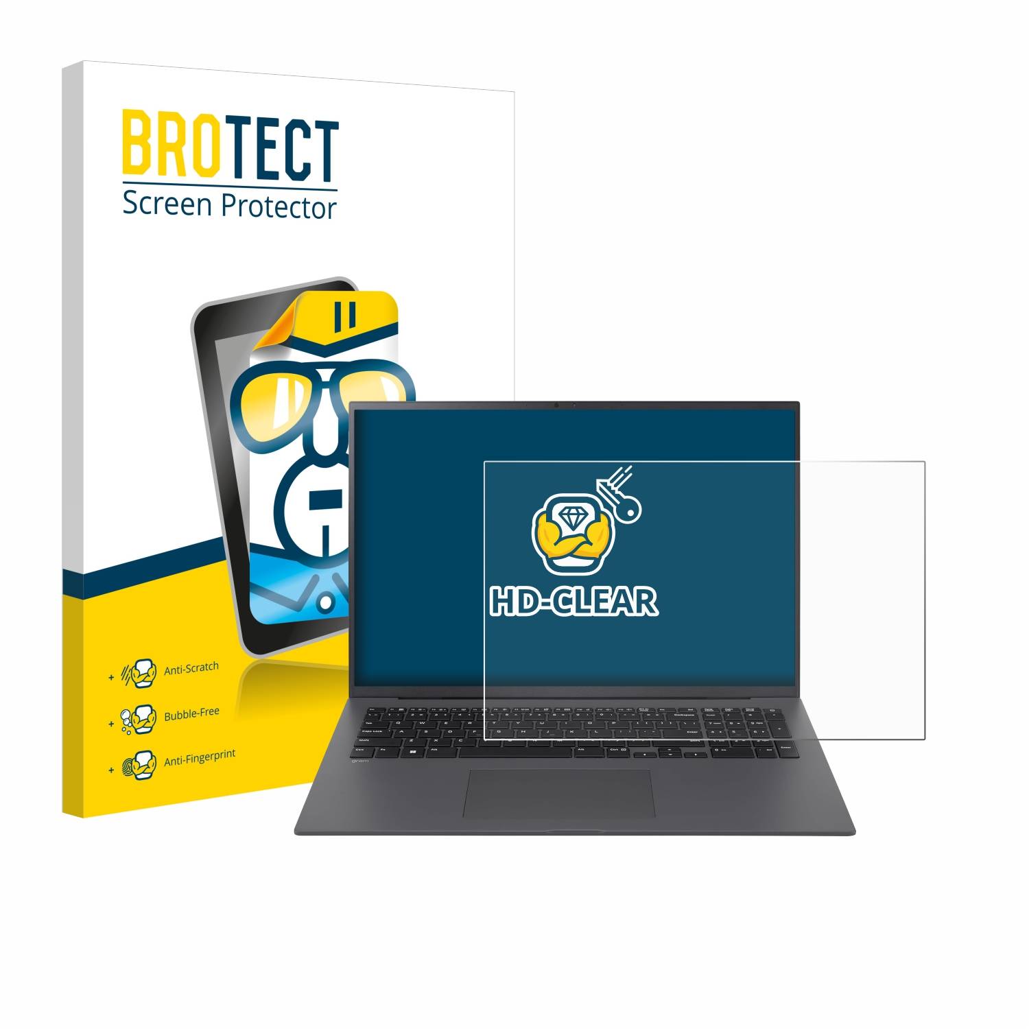 BROTECT Displayschutz-Folie für LG gram 17 2024