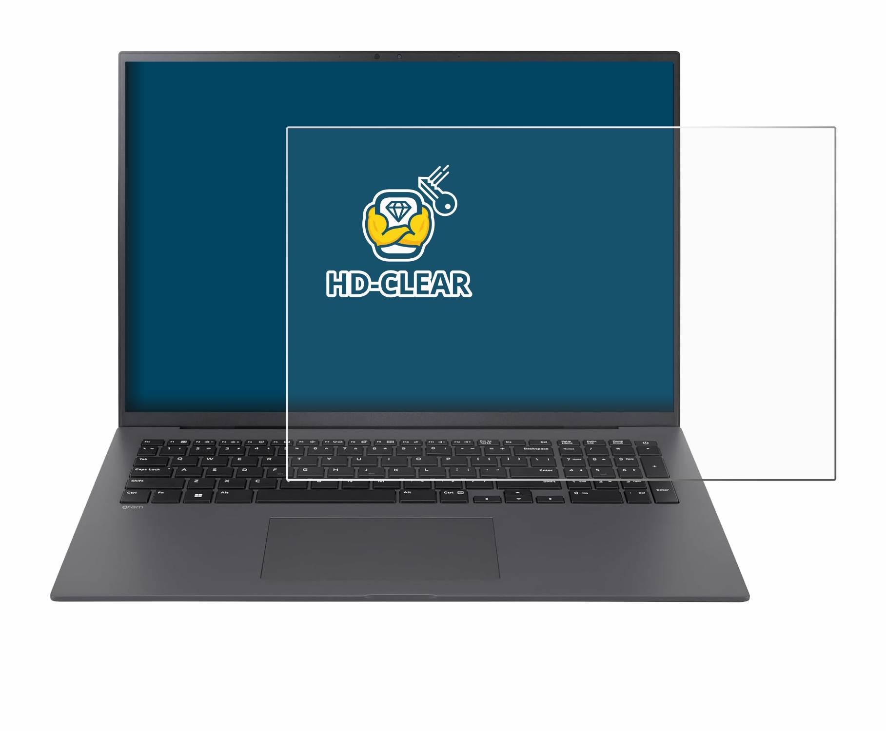 BROTECT Displayschutz-Folie für LG gram 17 2024