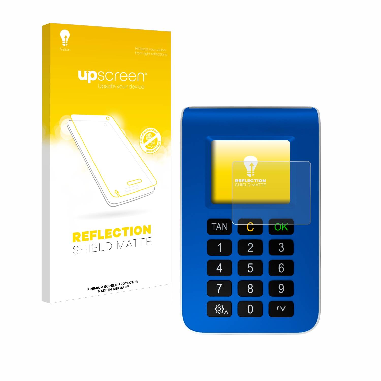 upscreen Reflection Shield Matt Schutzfolie für REINER SCT tanJack photo QR
