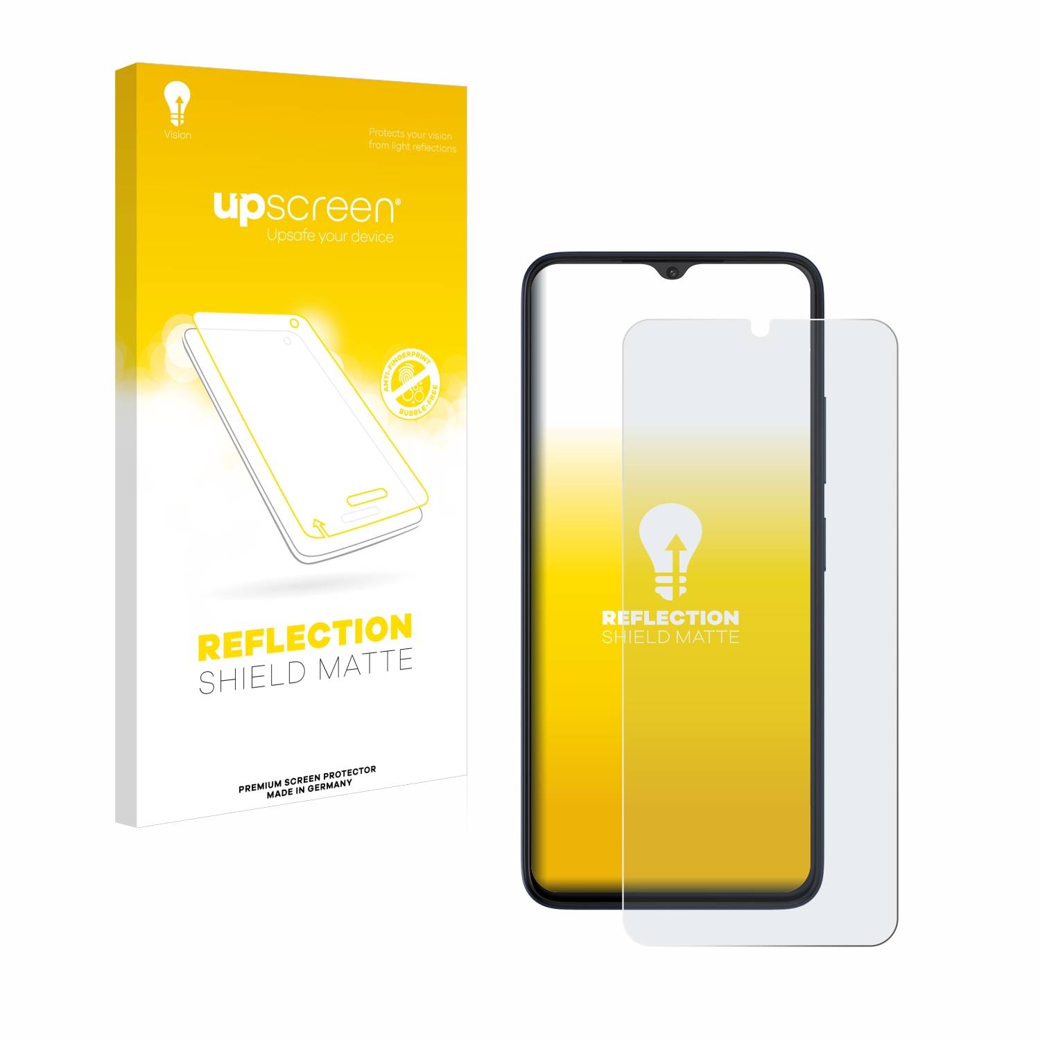 upscreen Reflection Shield Matt Schutzfolie für Wiko T20