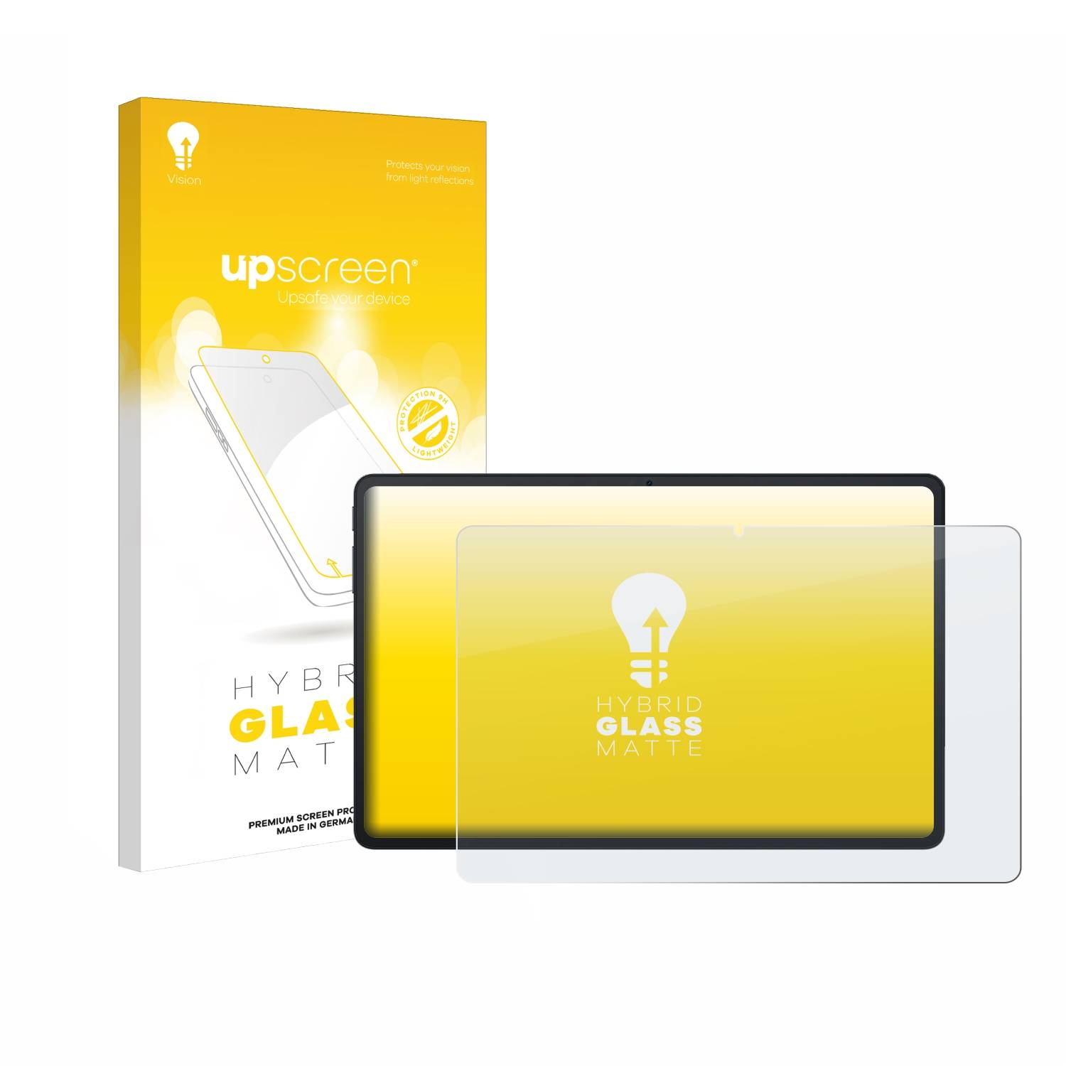 upscreen Flexible Schutz Glas Folie für Blackview Tab 90 WiFi Schutzglas 9H Hybridglas Matt Entspiegelt