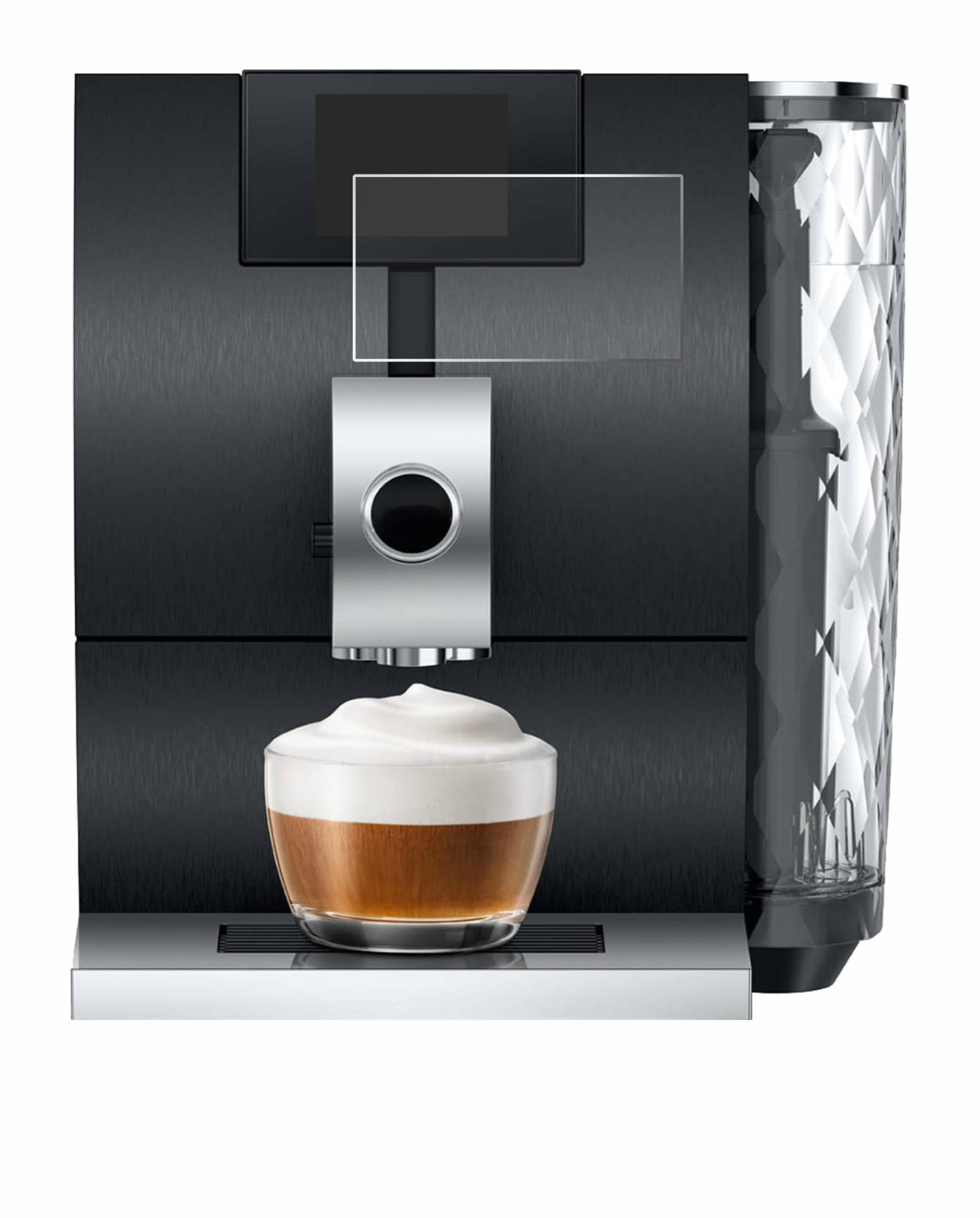 upscreen Bacteria Shield Schutzfolie für Jura ENA 8 - Antibakteriell