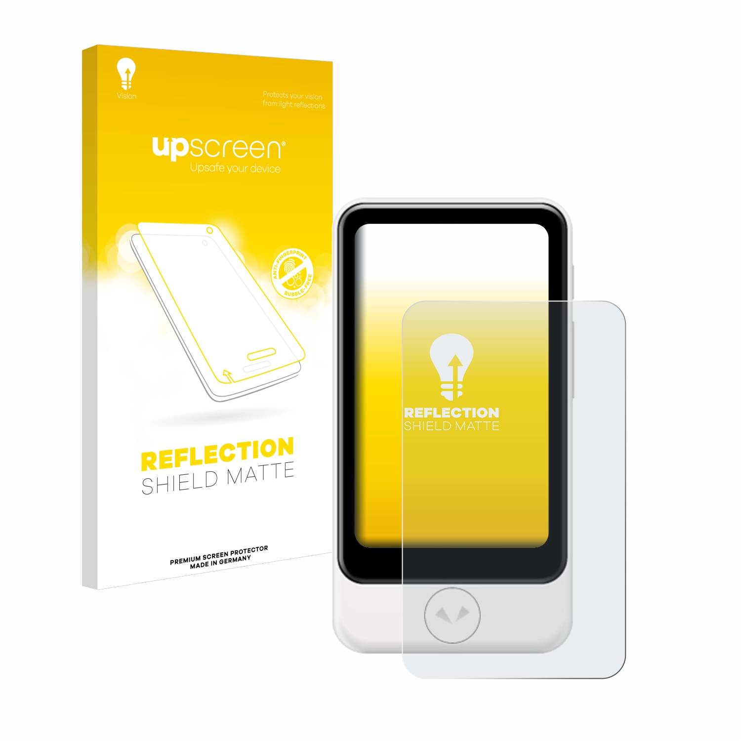 upscreen Reflection Shield Matt Schutzfolie für Pocketalk Plus