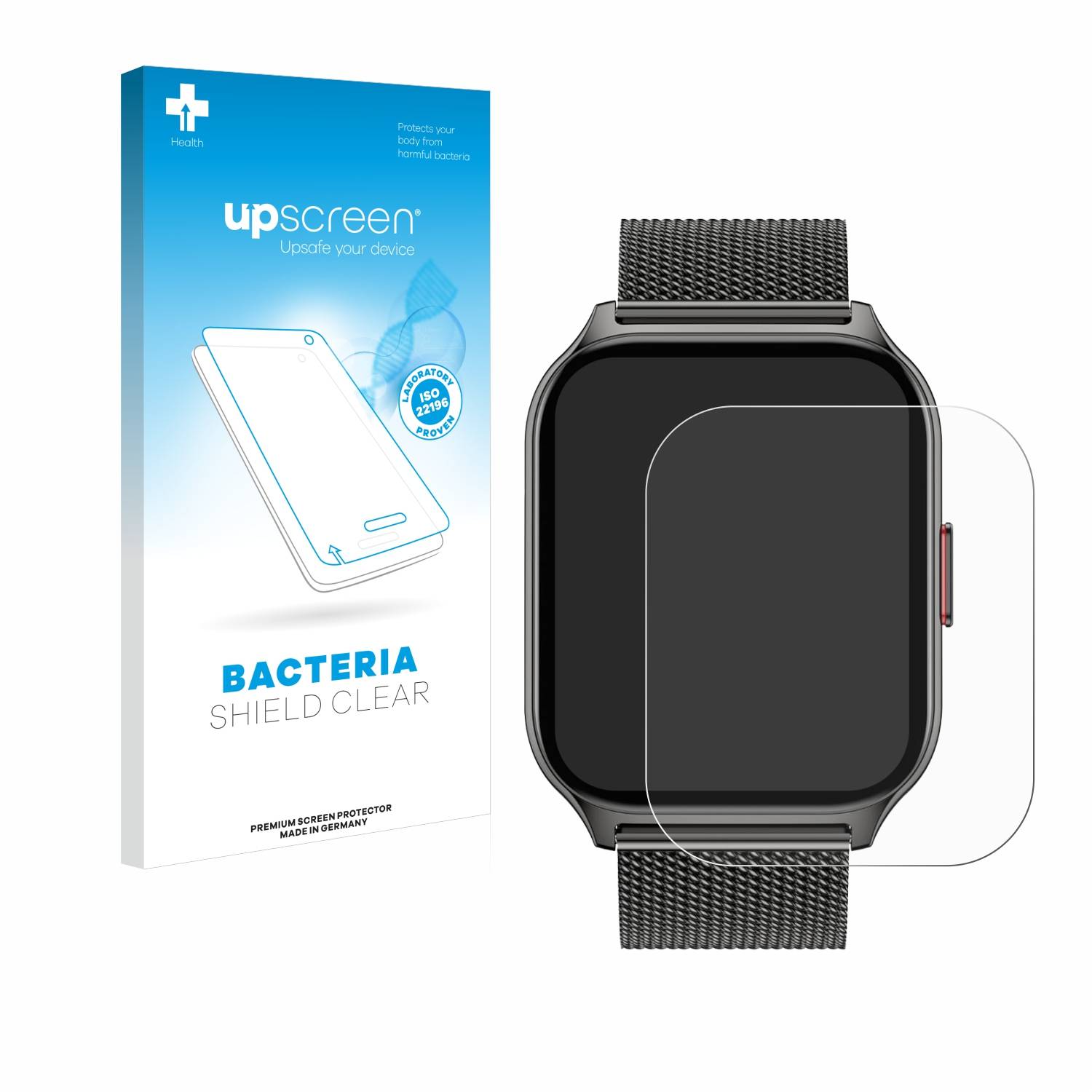 upscreen Bacteria Shield Schutzfolie für Popglory P95 2 - Antibakteriell