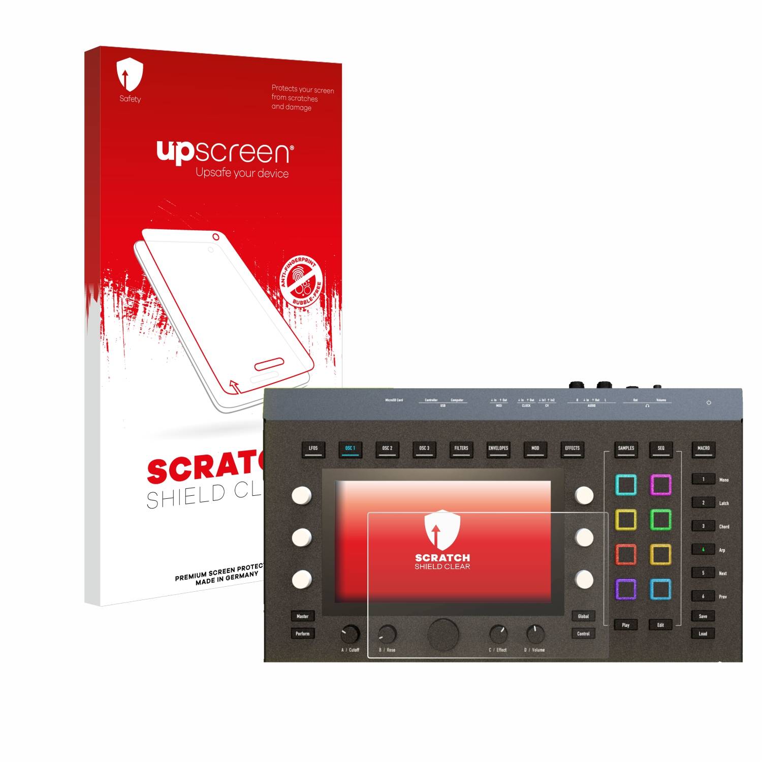 upscreen Scratch Shield Schutzfolie für Waldorf Iridium Core