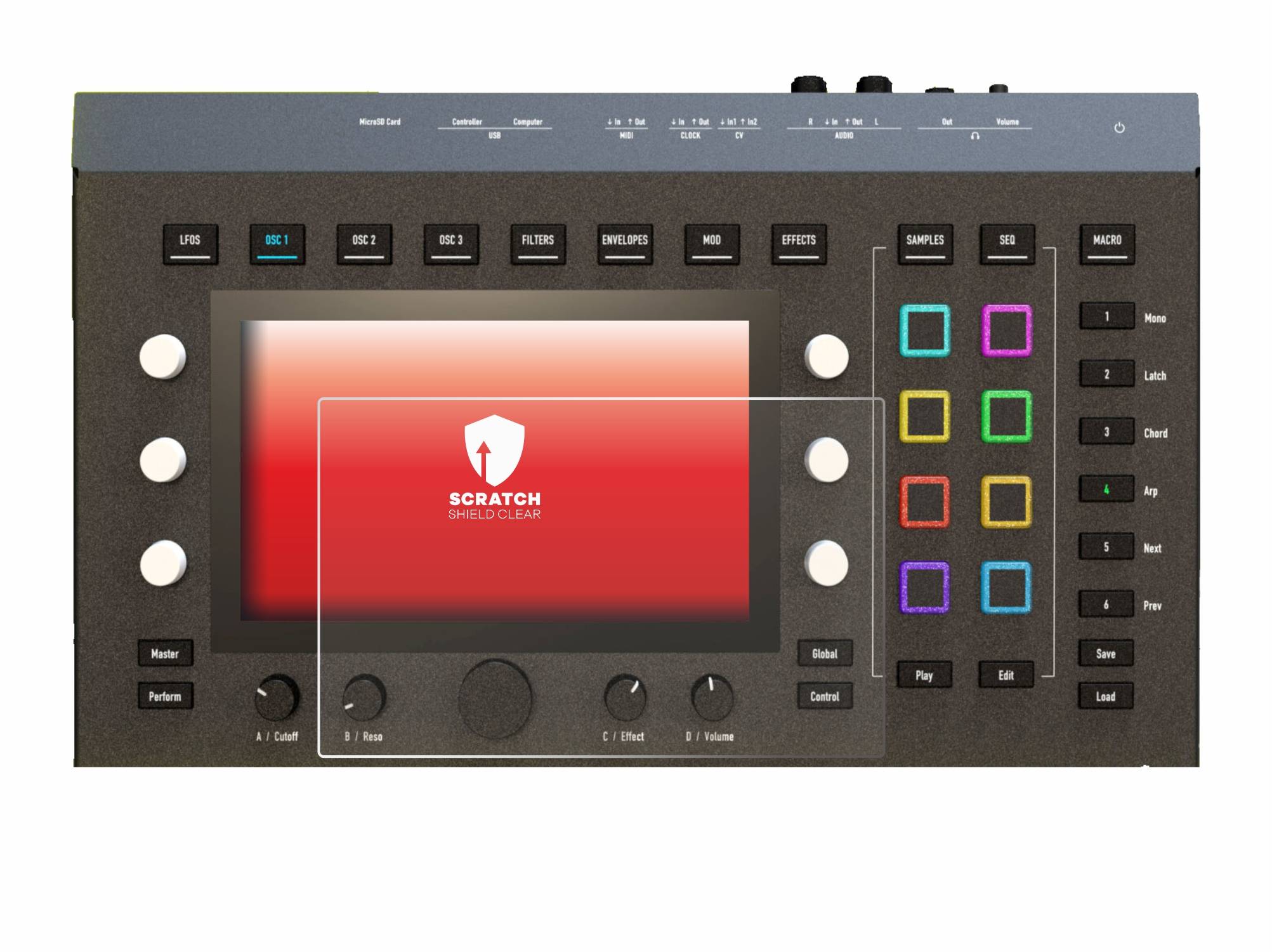 upscreen Scratch Shield Schutzfolie für Waldorf Iridium Core