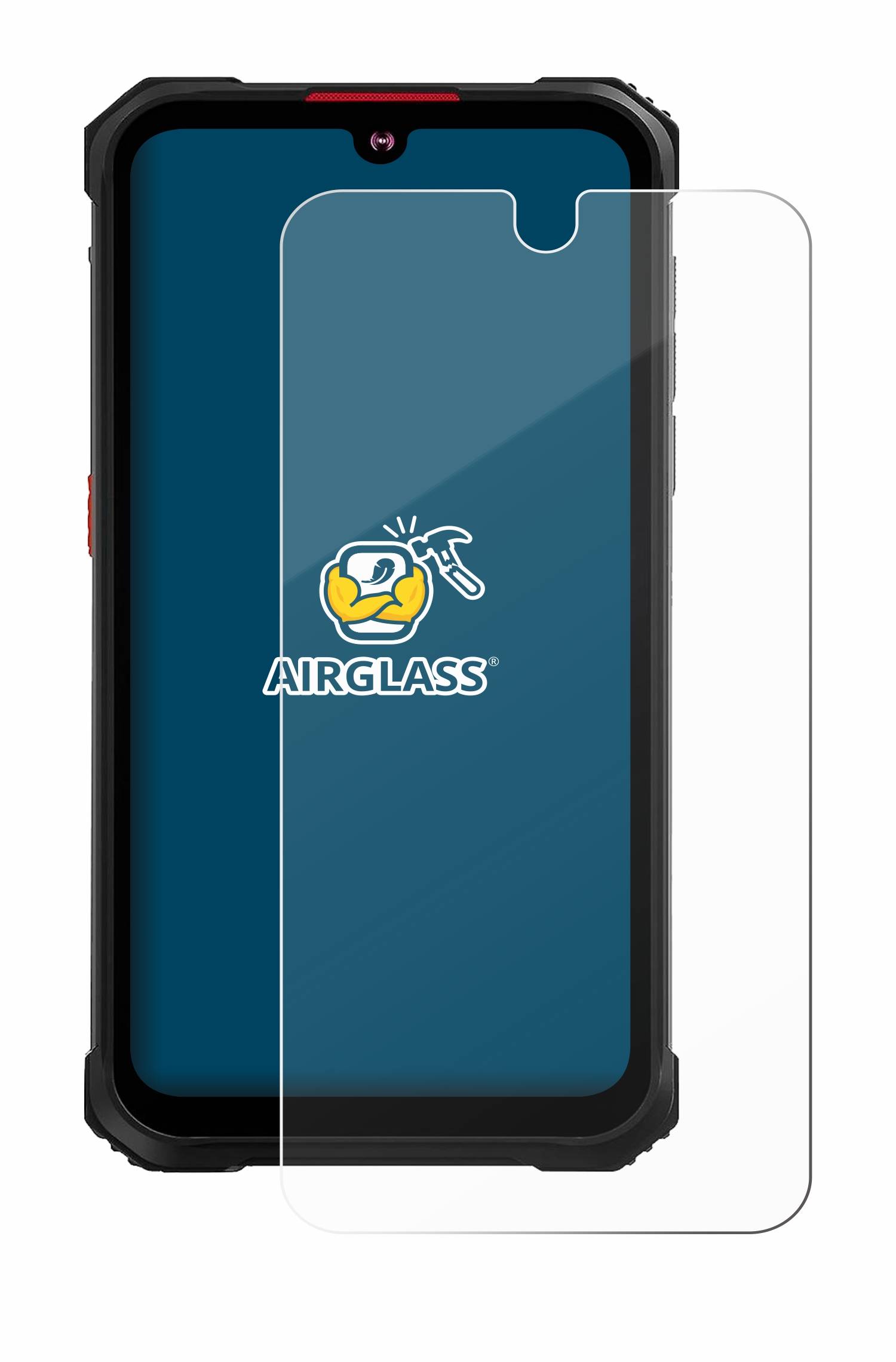 BROTECT AirGlass Flexible Schutz Glas Folie für Hotwav Cyber 9 Pro Klar Transparent