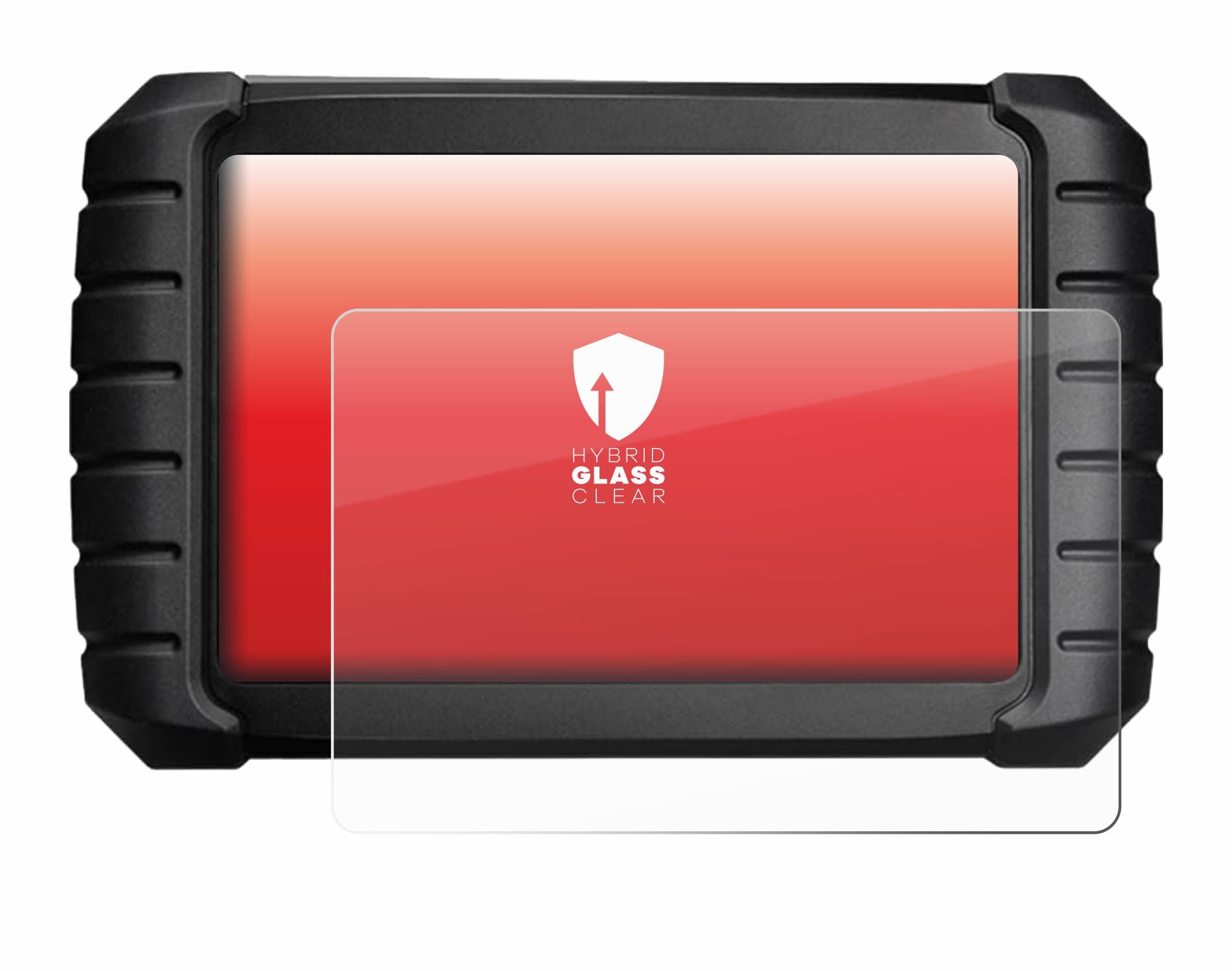 upscreen Hybrid Glas Schutz-Folie für iCarsoft CR Max BT (2024)