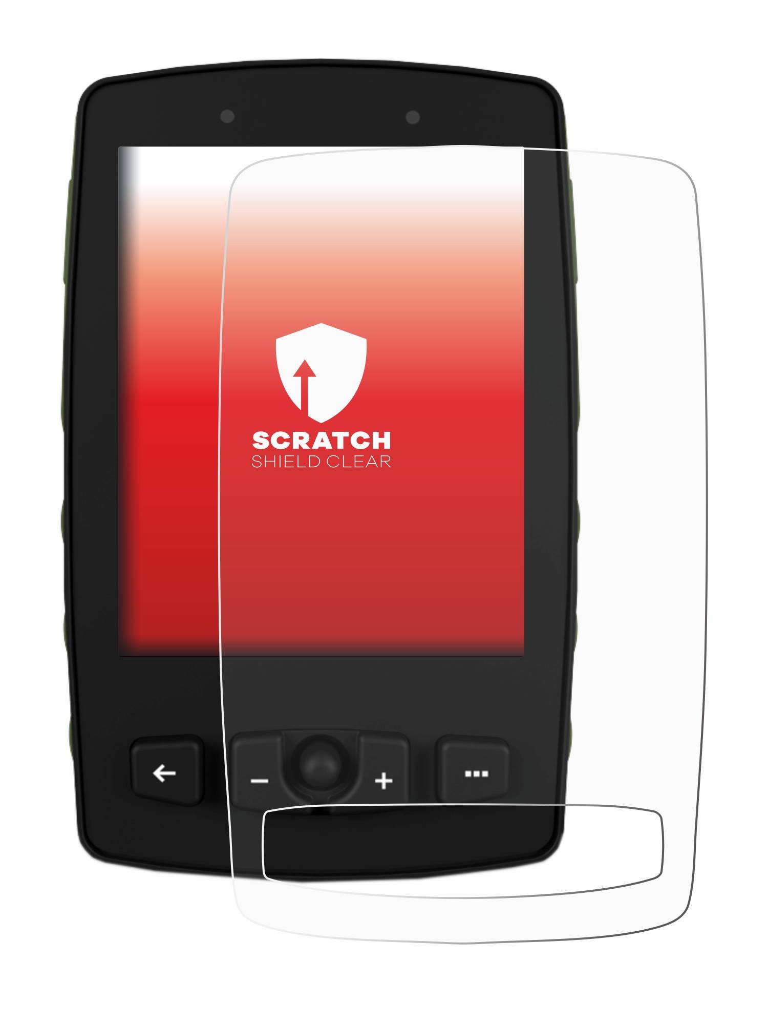 upscreen Schutzfolie für TwoNav Aventura 2 Plus Kratzschutz Anti-Fingerprint Klar