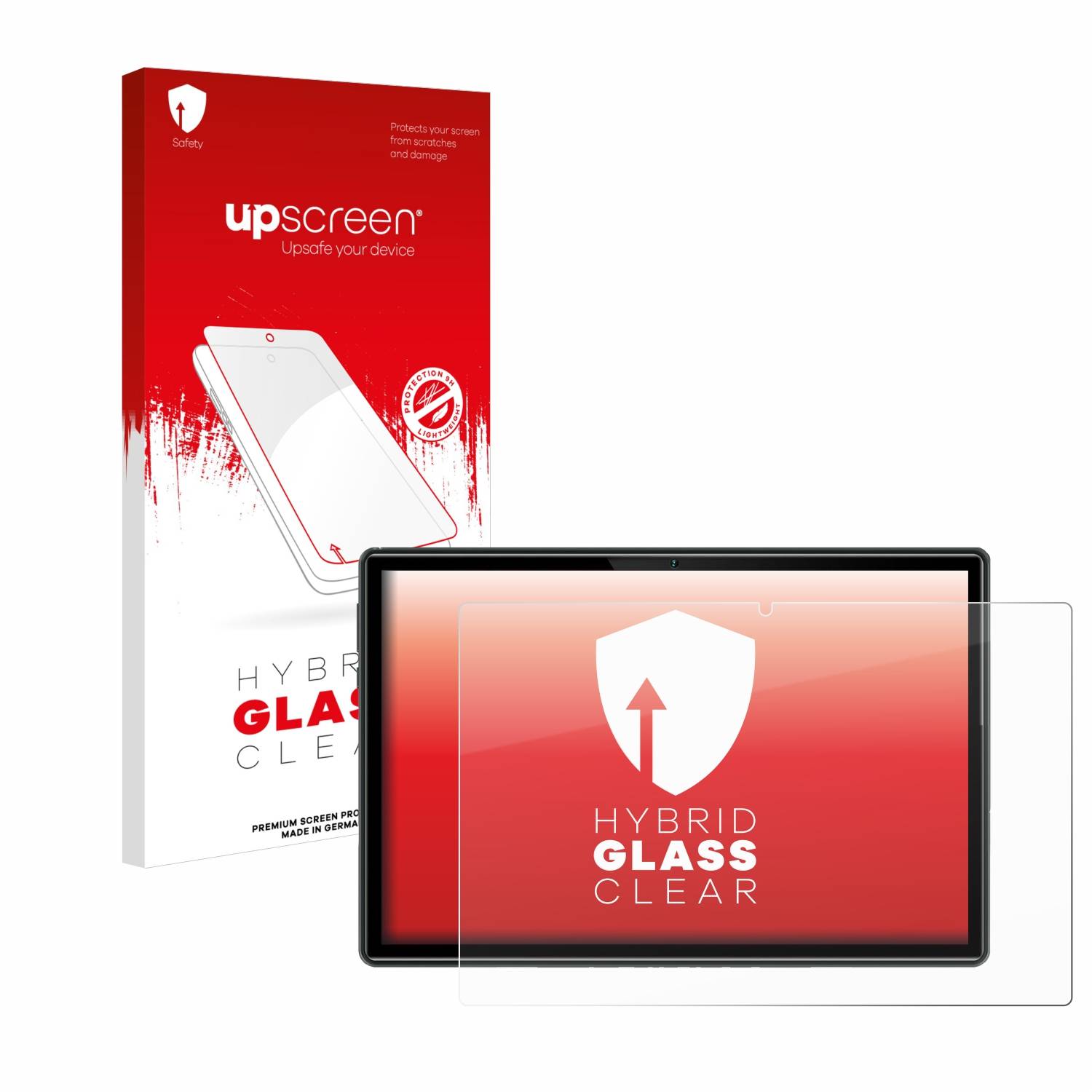 upscreen Hybrid Glas Schutz-Folie für Doogee U10