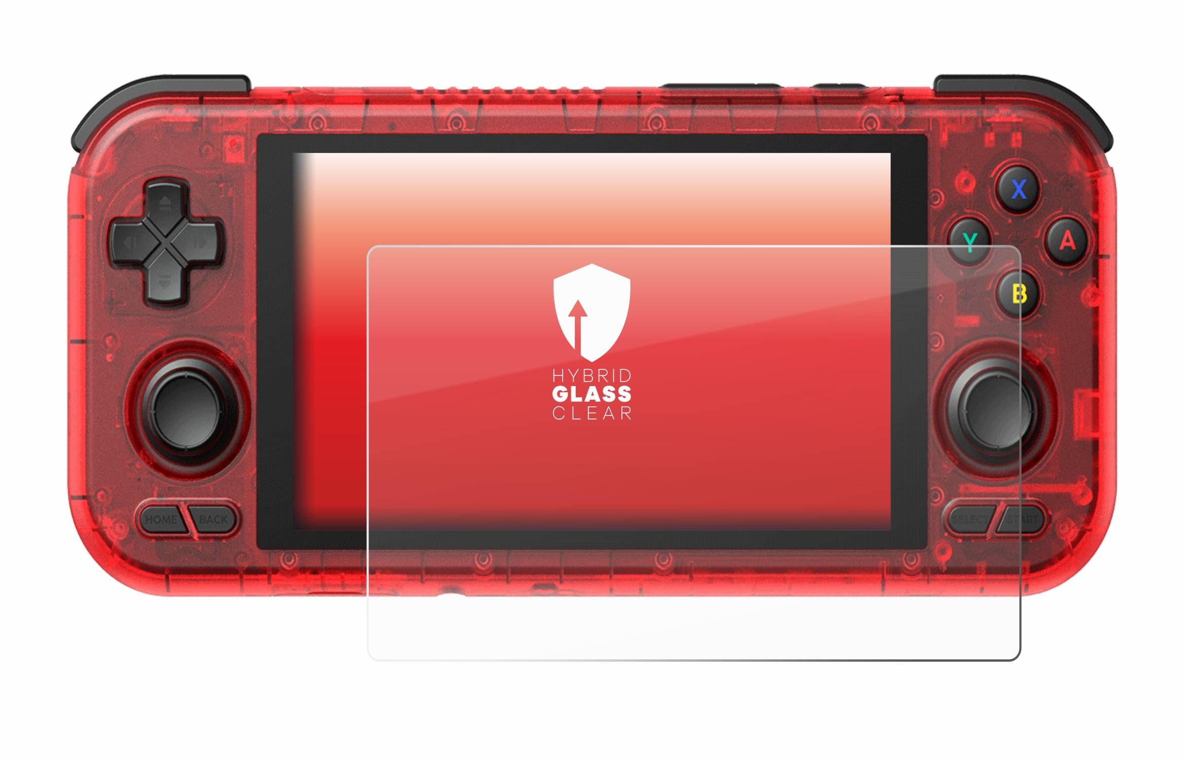 upscreen Hybrid Glas Panzer-Folie für Retroid Pocket 4 Pro