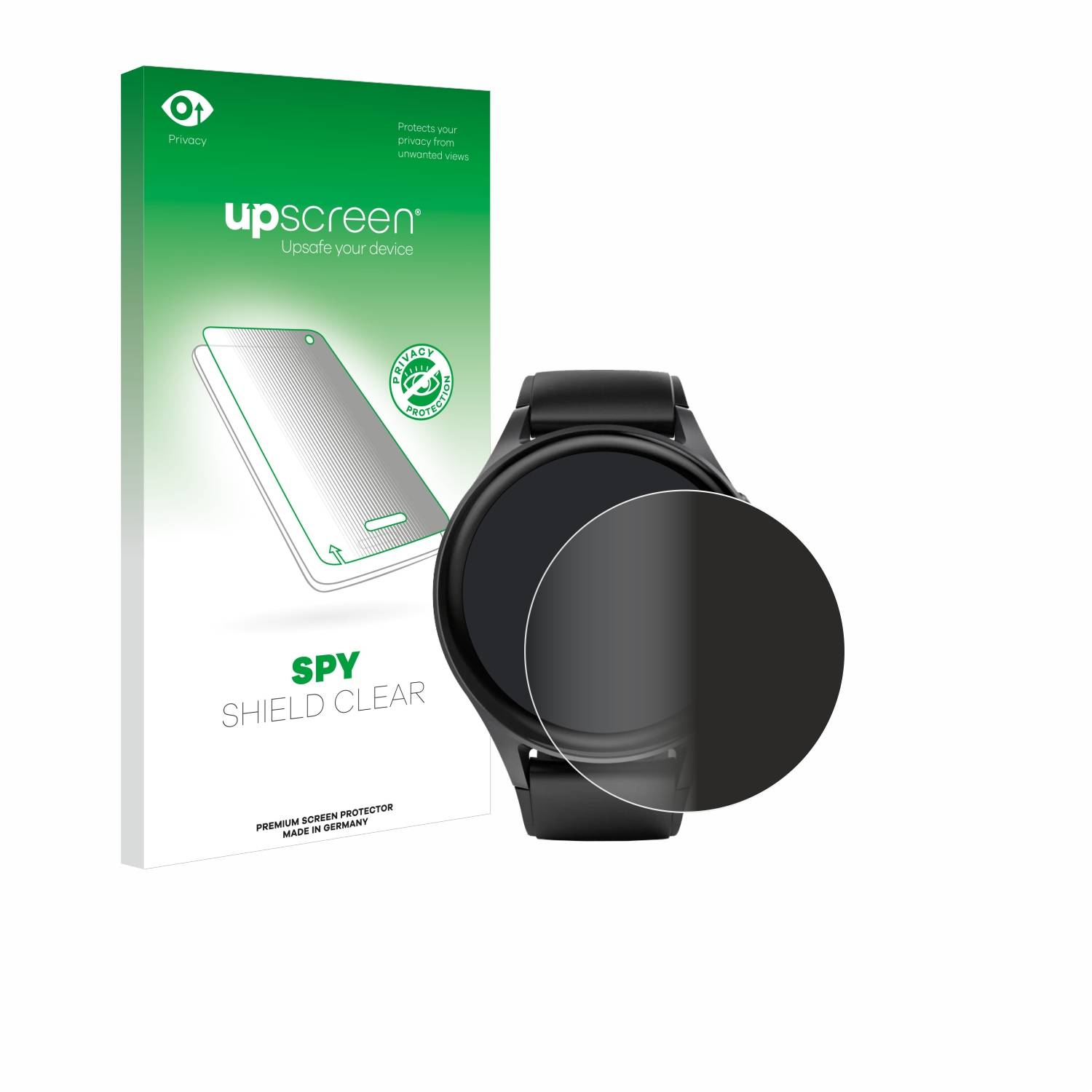 upscreen Blickschutzfolie für Hama 8900 (45 mm) Anti-Spy Privacy Blaulichtschutz Sichtschutzfolie