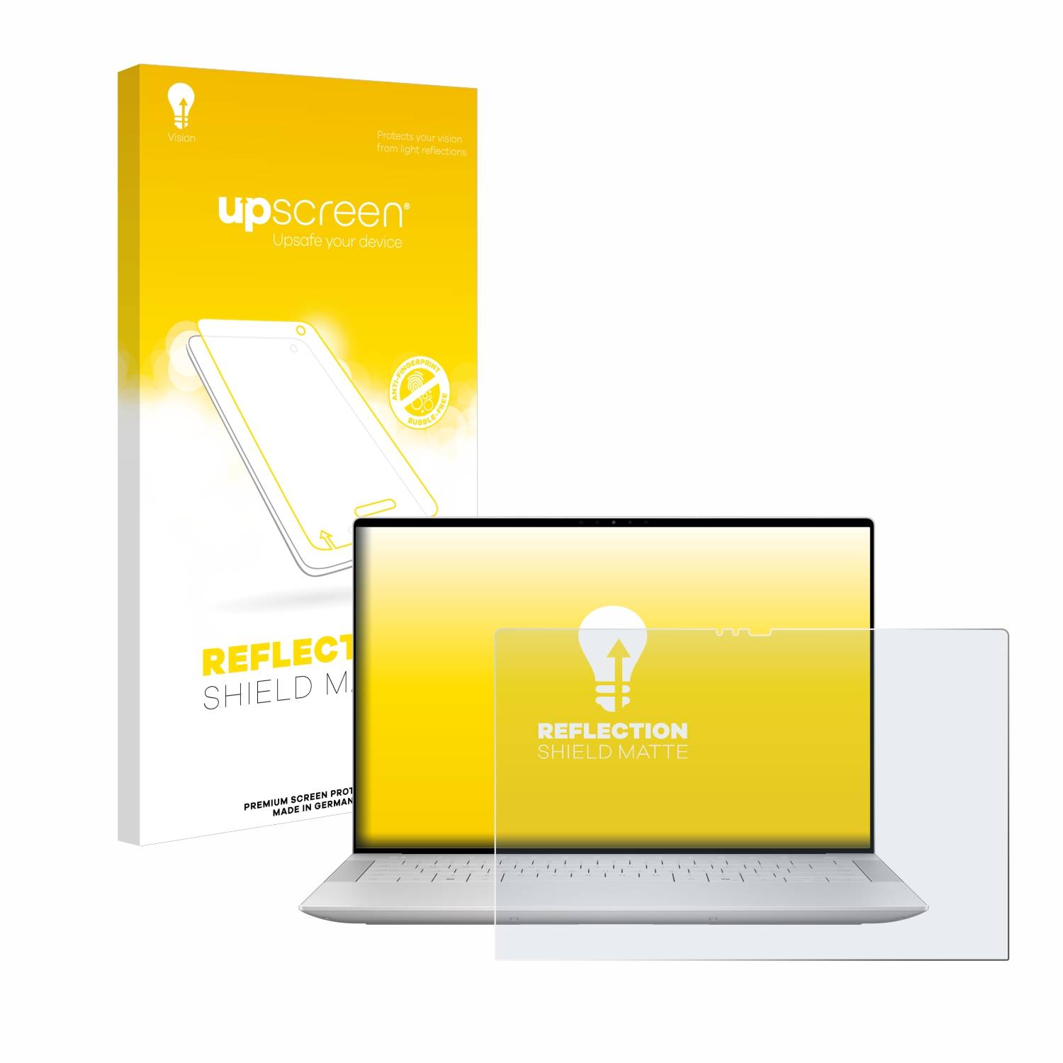 upscreen Schutzfolie für Dell XPS 14 9440 Touch Folie Matt Entspiegelt Anti-Reflex