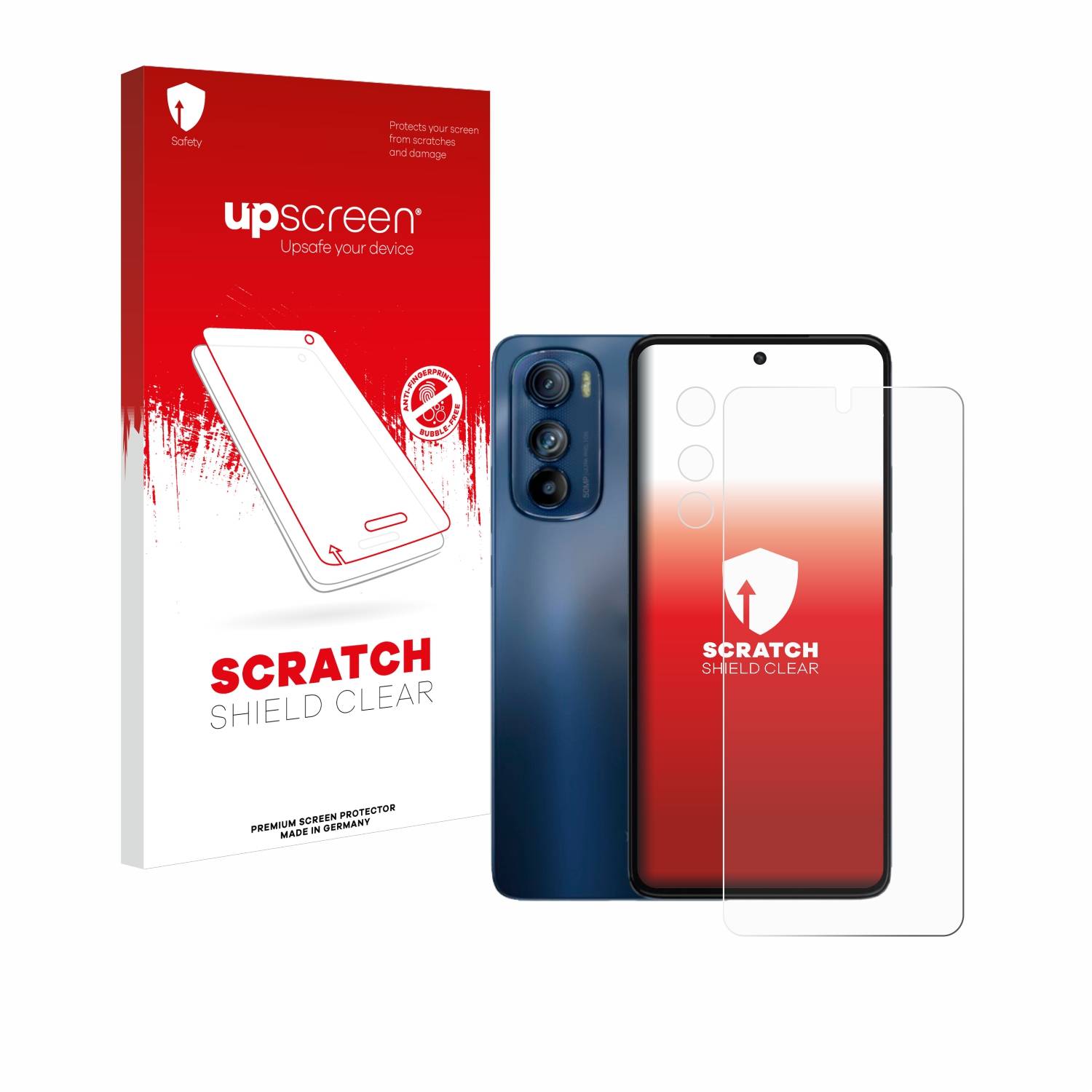 upscreen Scratch Shield Schutzfolie für Motorola Edge 30 (Display+Kamera)