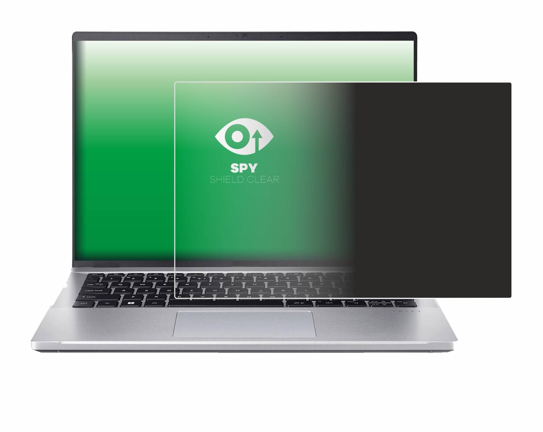 upscreen Spy Shield Sichtschutz-Folie für Acer Swift 3 Go SFG14-71
