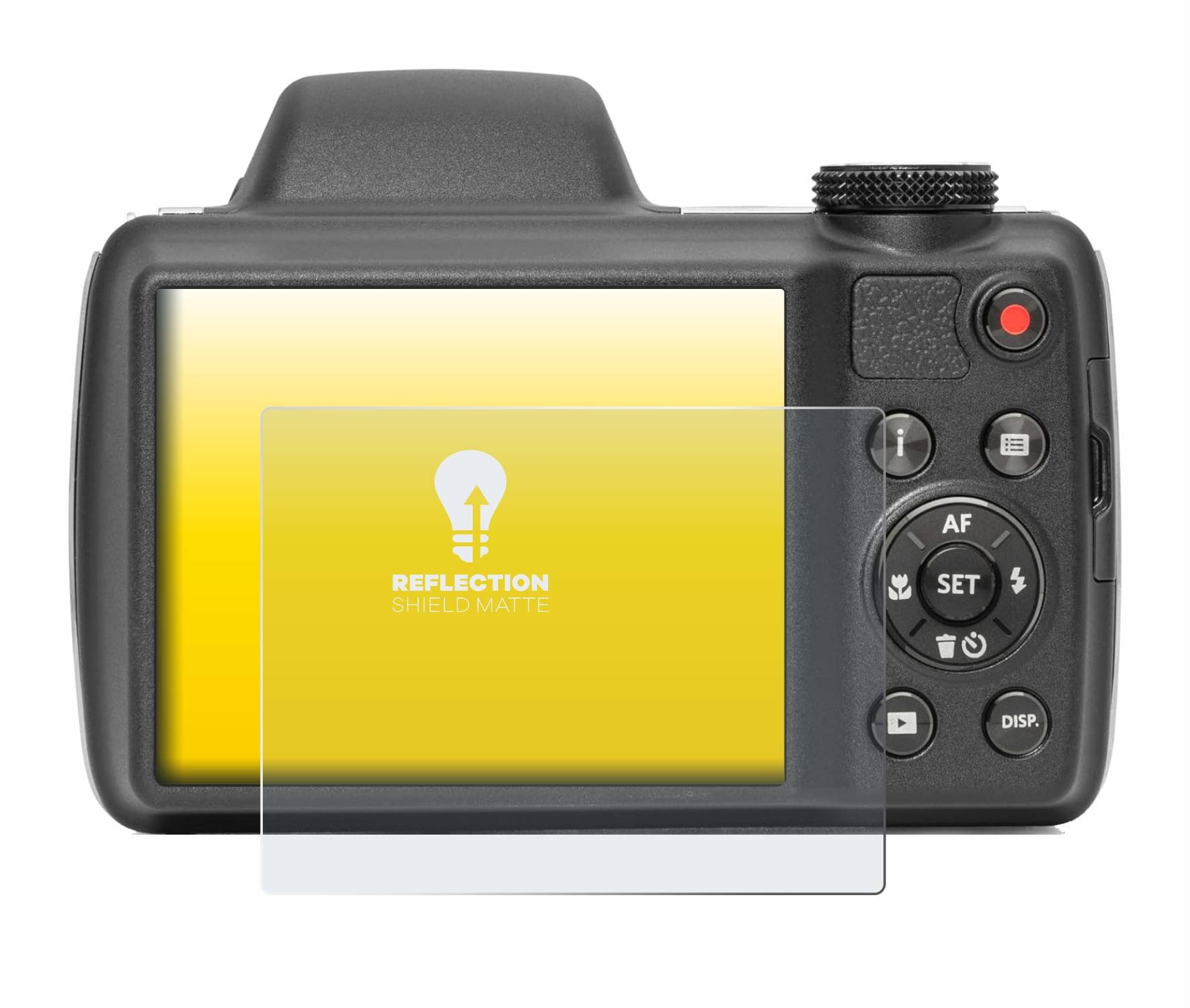 upscreen Schutzfolie für Kodak Pixpro AZ528 Folie Matt Entspiegelt Anti-Reflex