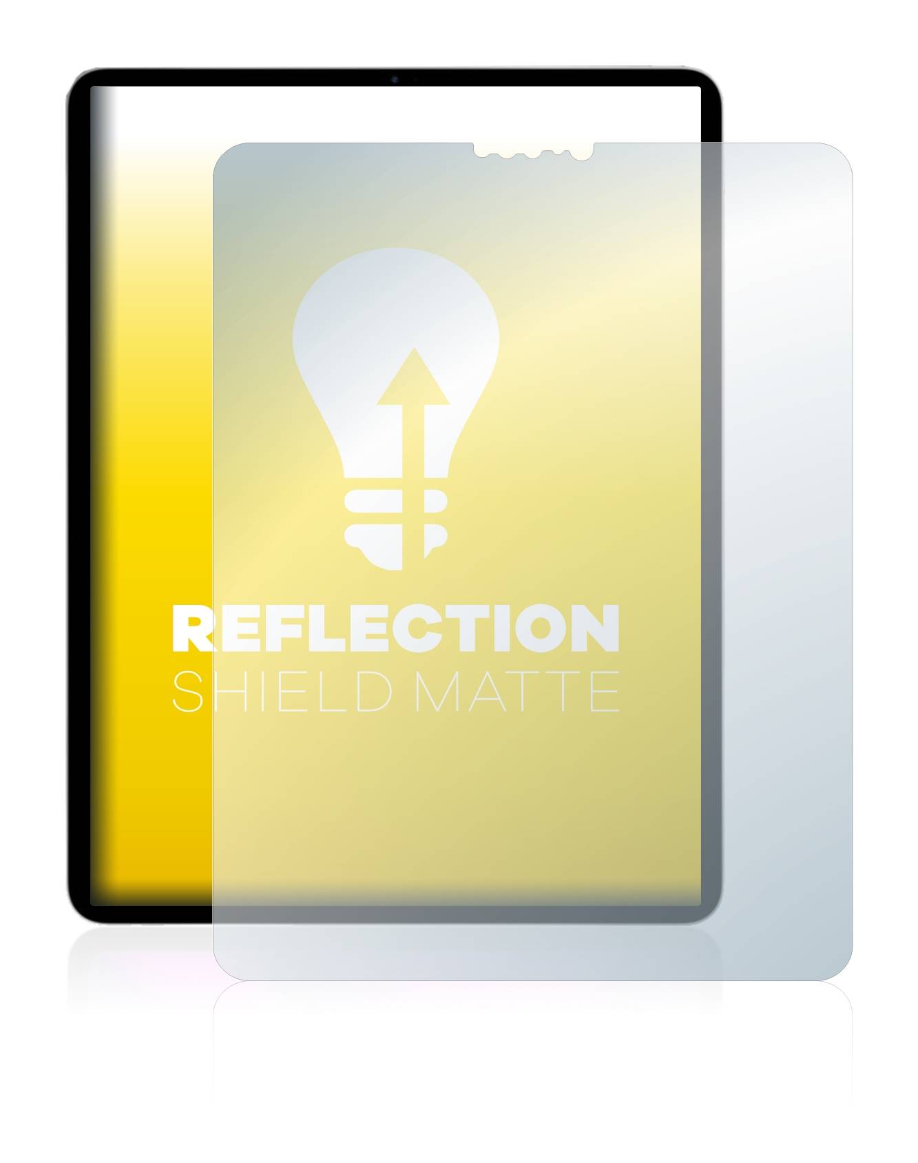 upscreen Reflection Shield Matt Schutzfolie für Apple iPad Pro 11 WiFi Cellular 2020 (2. Gen.)