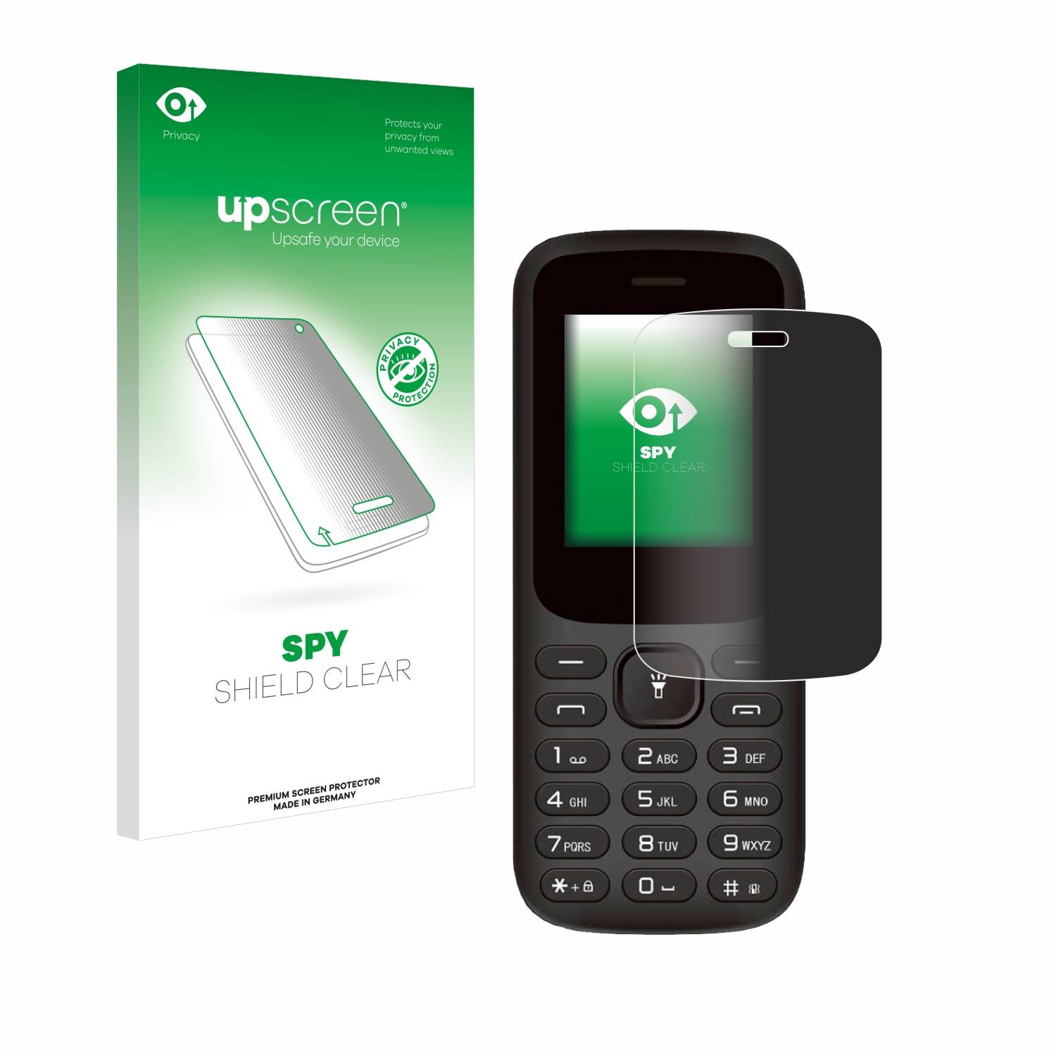 upscreen Spy Shield Sichtschutz-Folie für MP myPhone Fusion