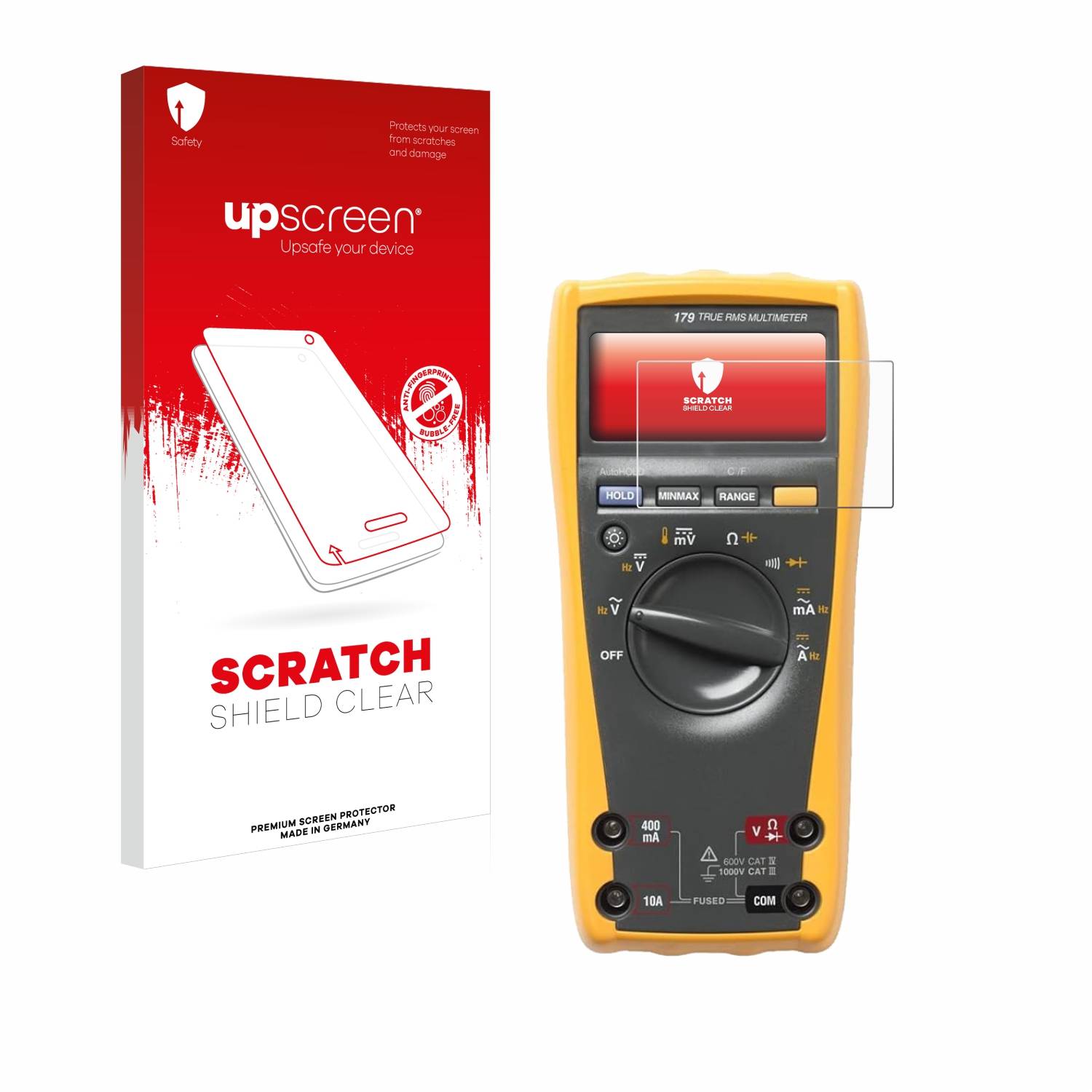 upscreen Scratch Shield Schutzfolie für Fluke 179 Multimeter