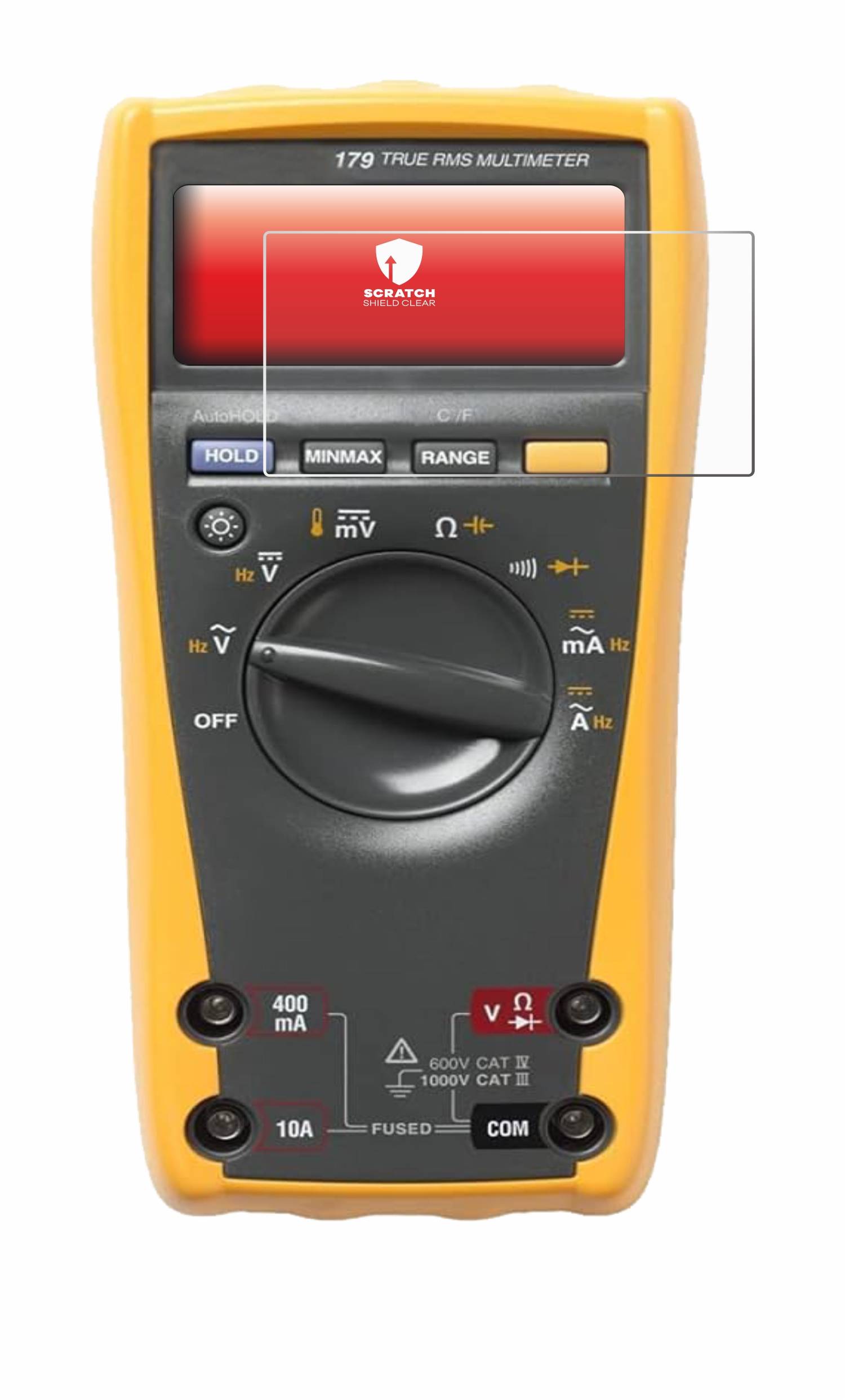 upscreen Scratch Shield Schutzfolie für Fluke 179 Multimeter