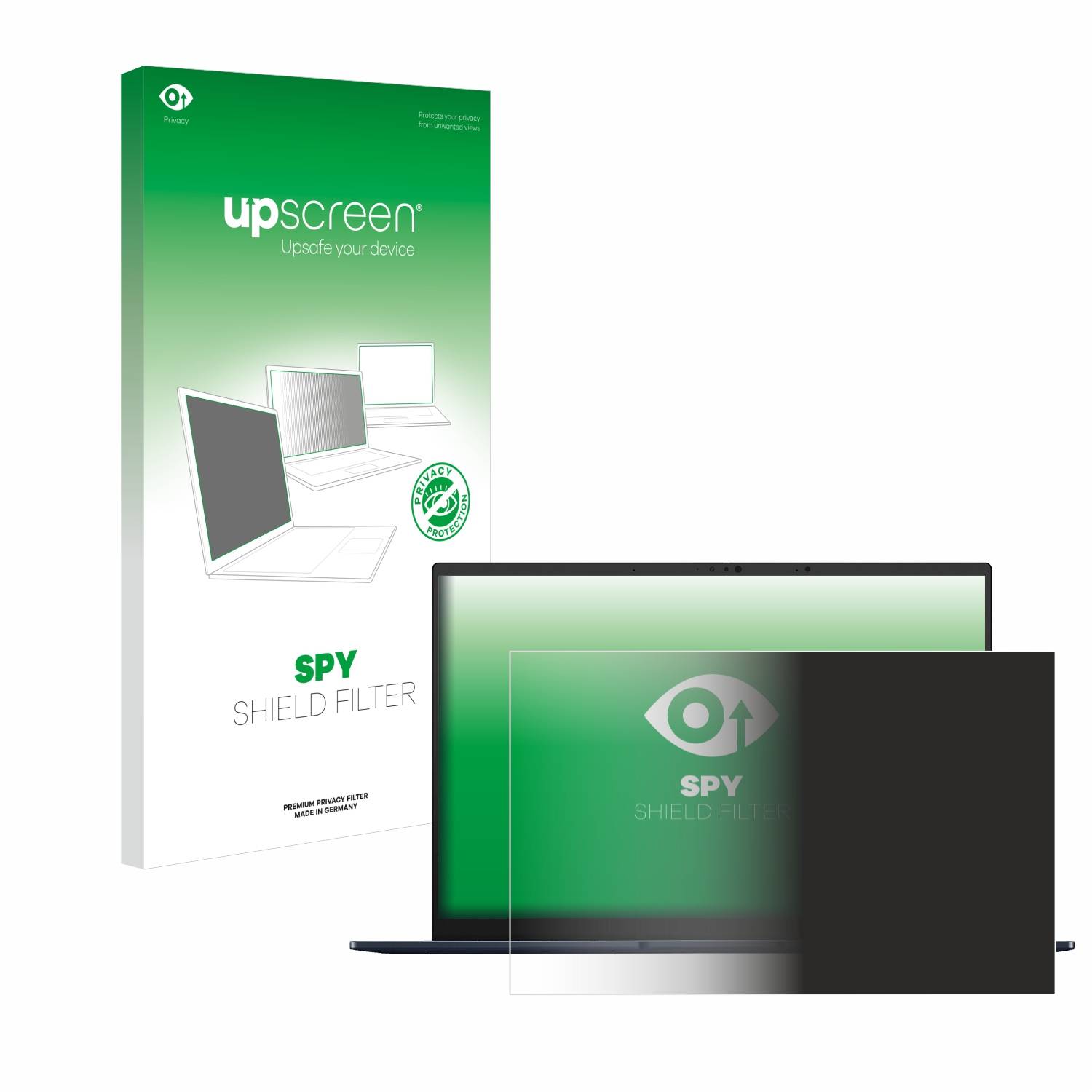 upscreen Blickschutzfilter für ASUS ZenBook 14 OLED UX3405 Non-Touch Blaulichtfilter Sichtschutz Privacy Anti Spy