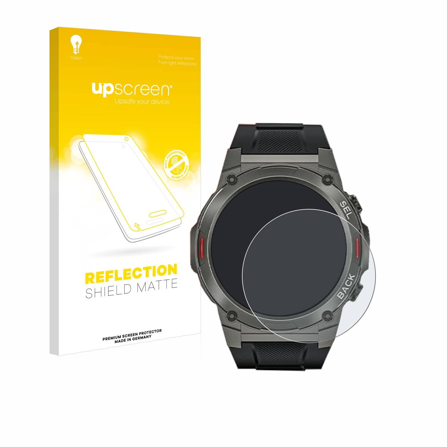 upscreen Reflection Shield Matt Schutzfolie für Oukitel BT50 1.4