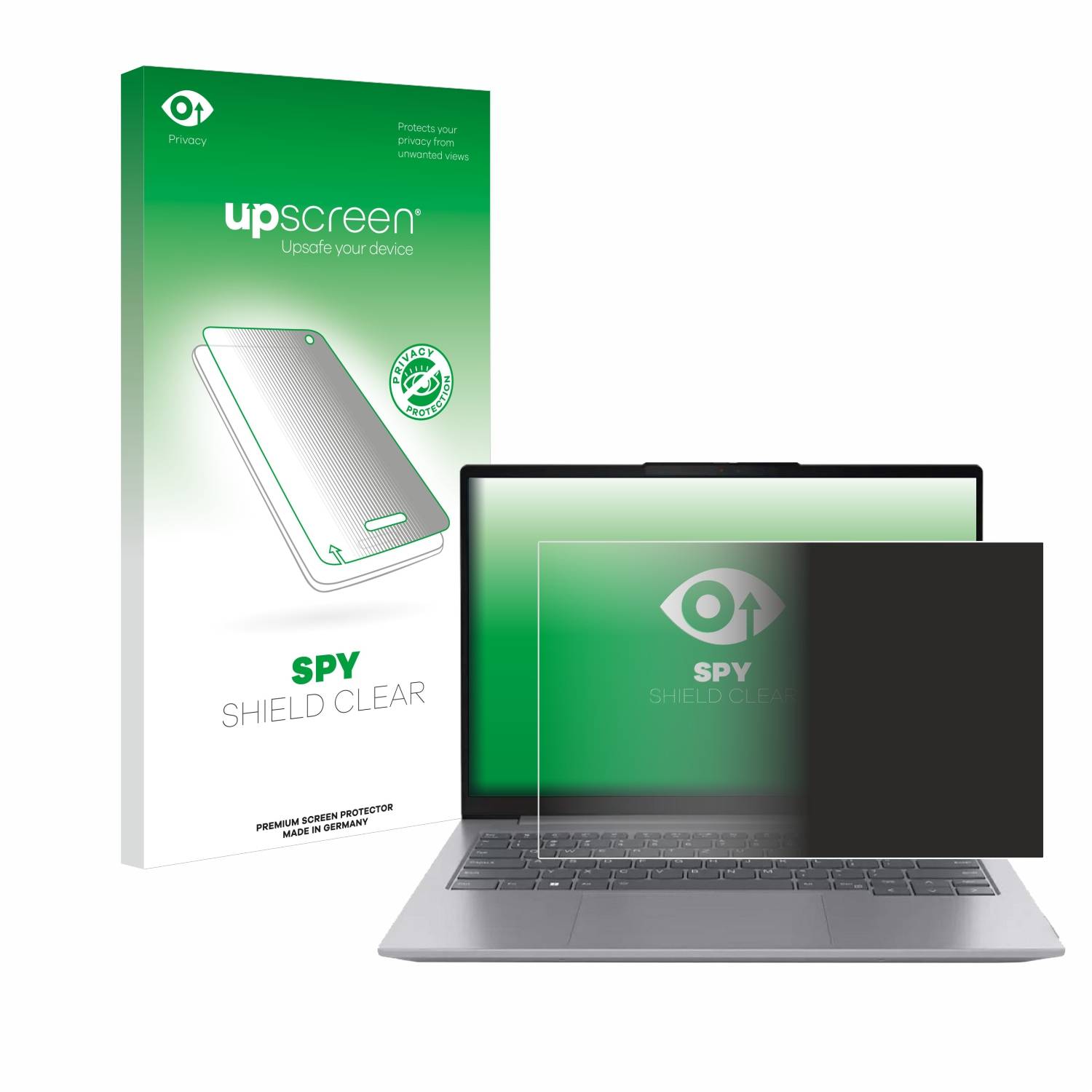 upscreen Spy Shield Sichtschutz-Folie für Lenovo ThinkBook 16 Gen 6