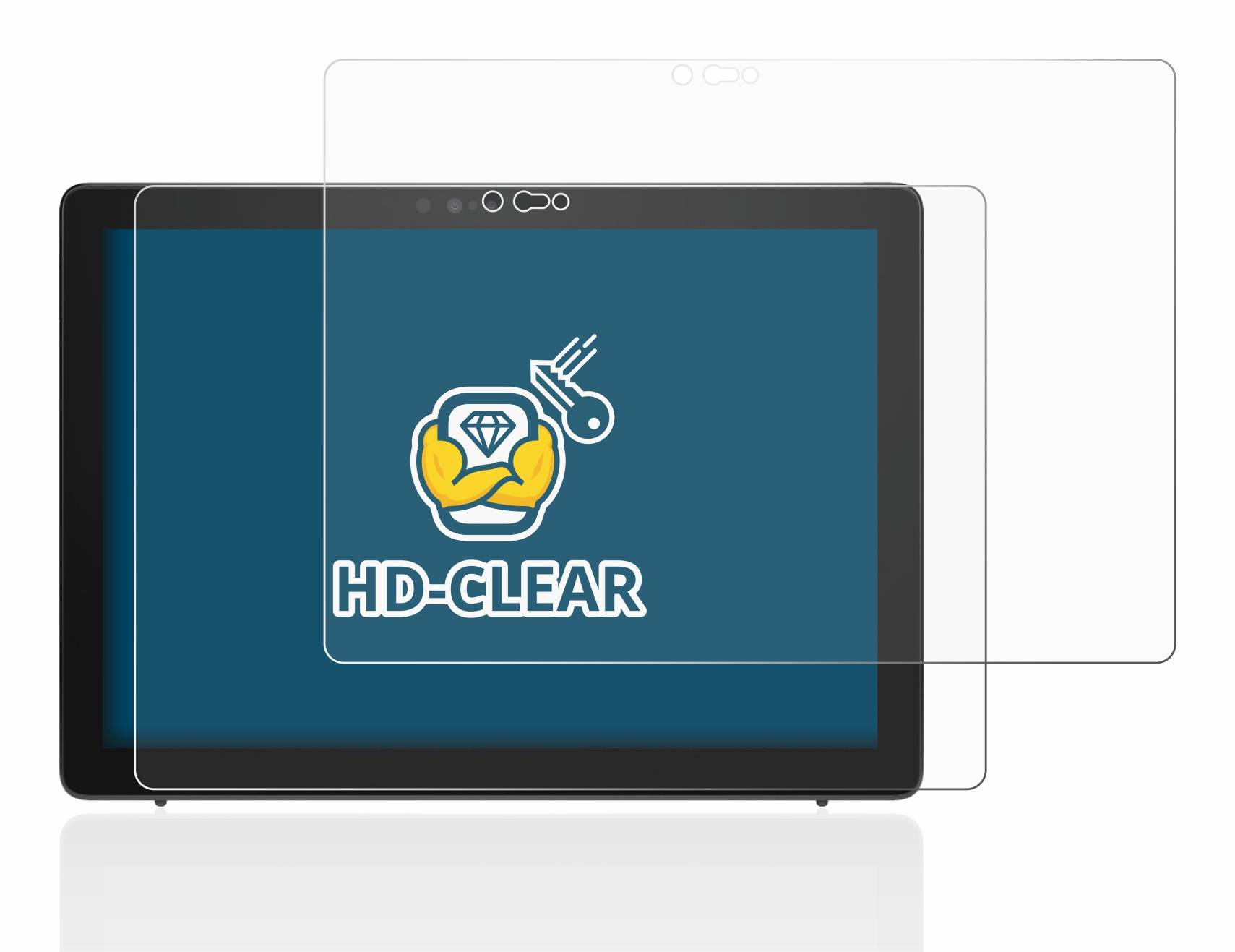 BROTECT Schutzfolie für Dell Latitude 7200 2-in-1 Folie Klar Transparent