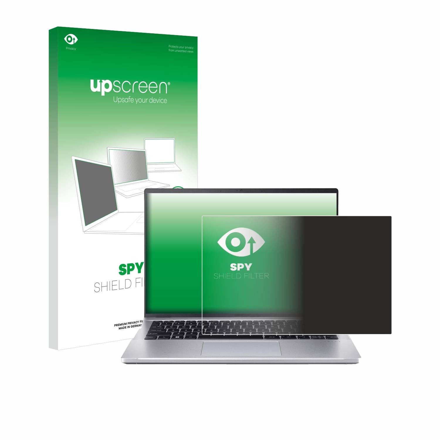 upscreen Blickschutzfilter für Acer Swift 3 Go SFG14-71 Blaulichtfilter Sichtschutz Privacy Anti Spy abnehmbar