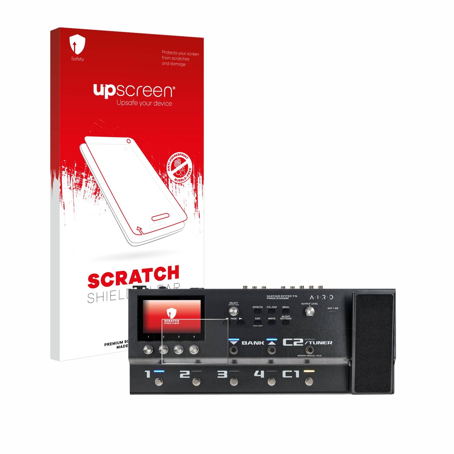 upscreen Scratch Shield Schutzfolie für Boss GX-100