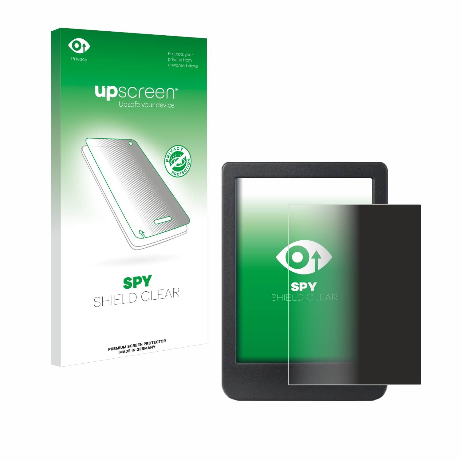 upscreen Spy Shield Sichtschutz-Folie für Kobo Clara BW
