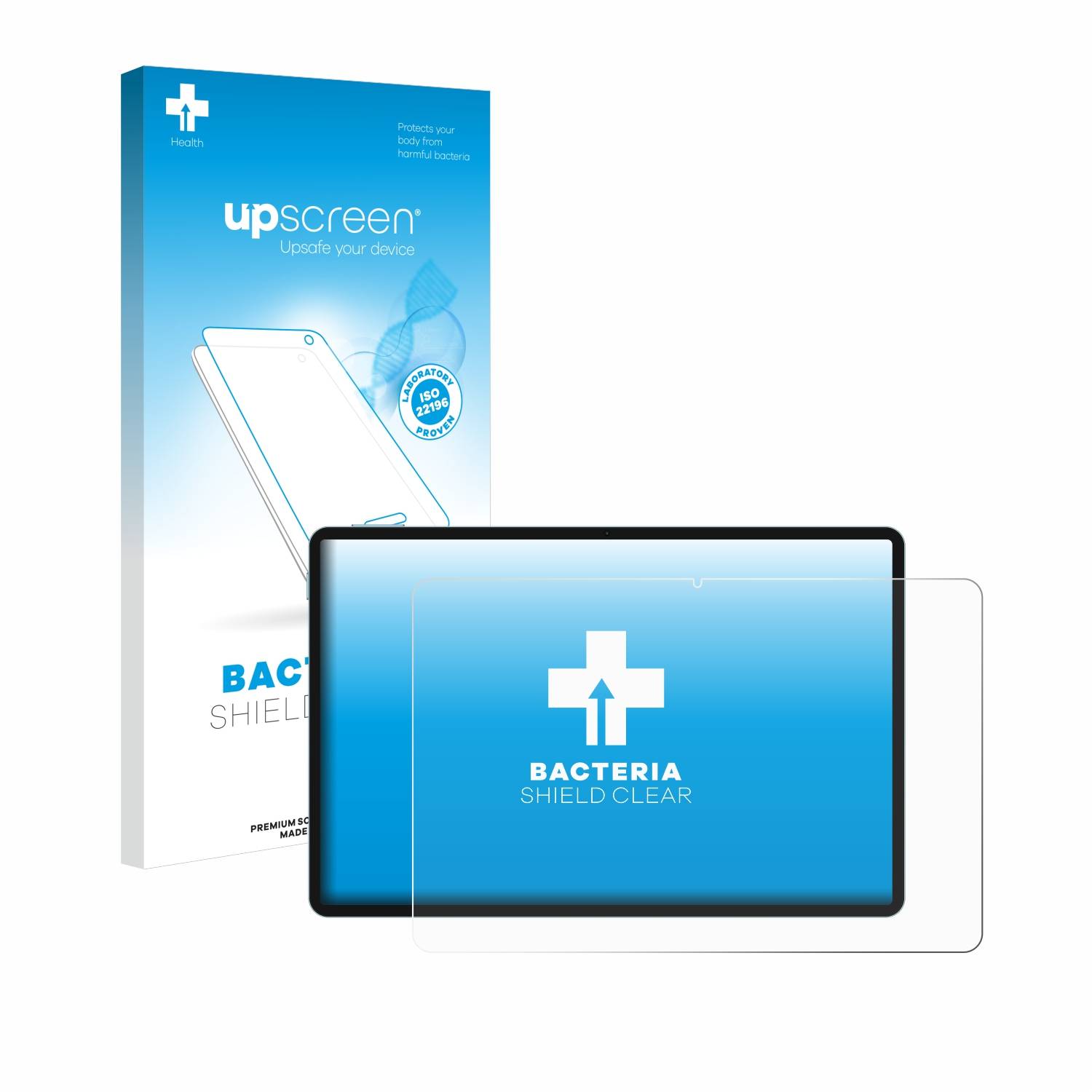upscreen Bacteria Shield Schutzfolie für Teclast P50 - Antibakteriell
