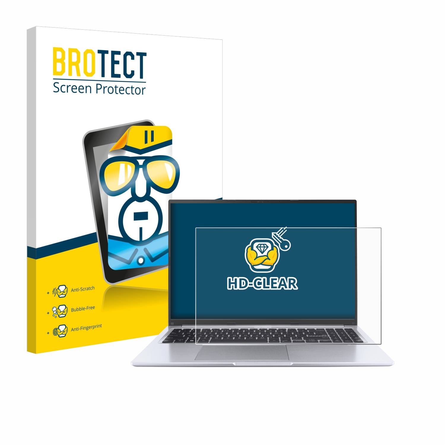 BROTECT Displayschutz-Folie für ASUS Vivobook 16 X1605