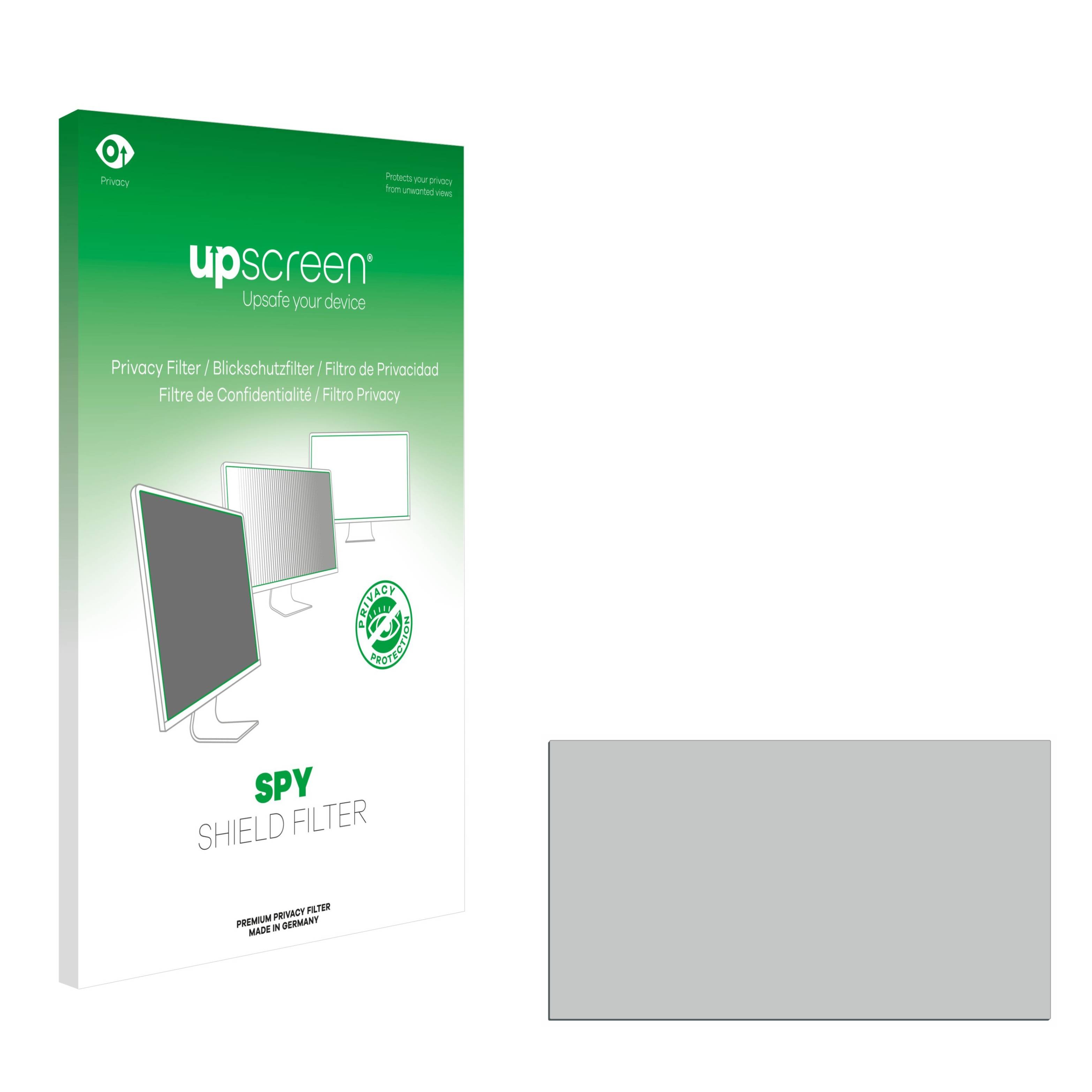 upscreen Blickschutzfilter für Dell S2722QC (27") Blaulichtfilter Sichtschutz Privacy Anti Spy abnehmbar